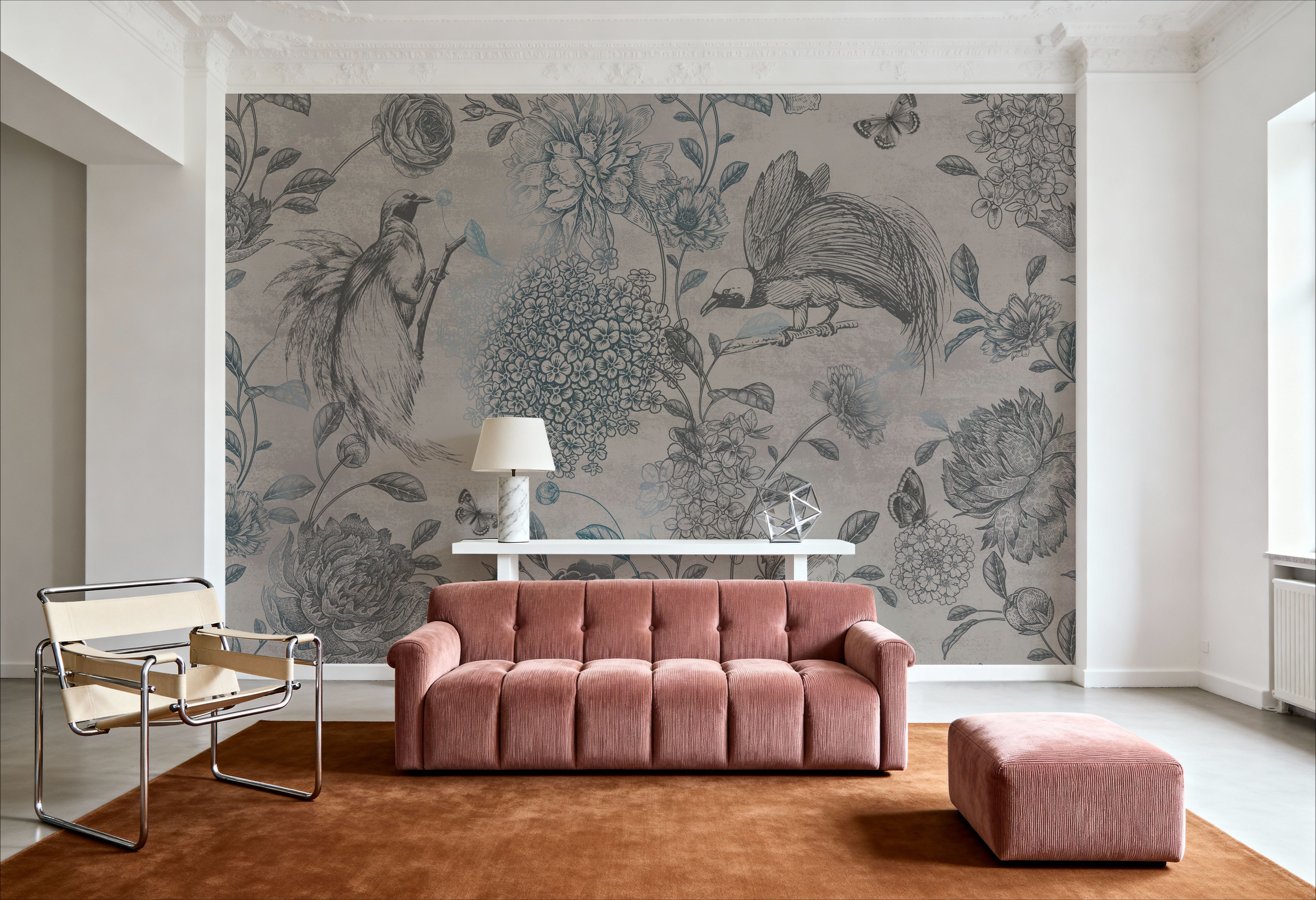 Laura's Assembly, Wallpaper