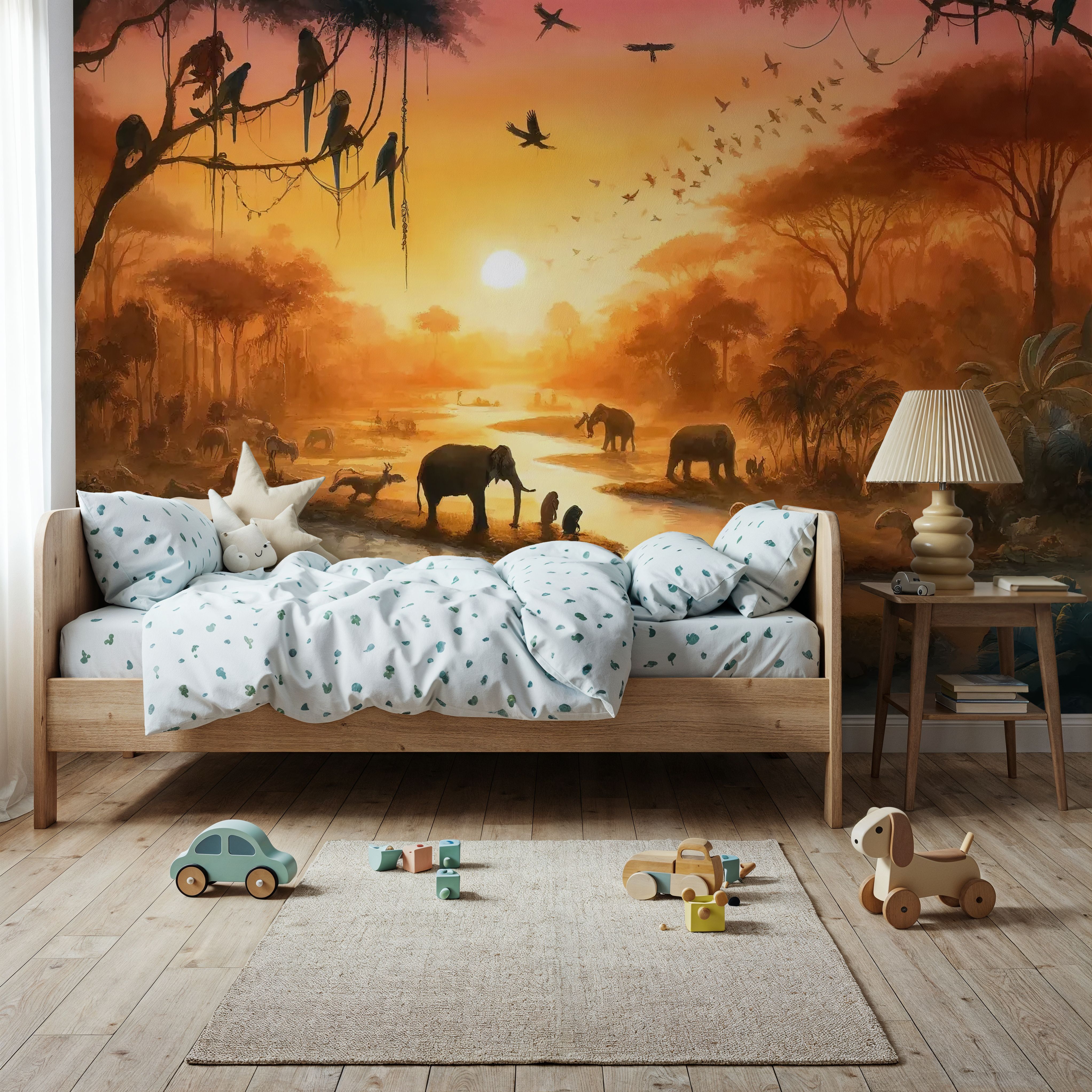 Twilight Serenity in the Jungle Abode