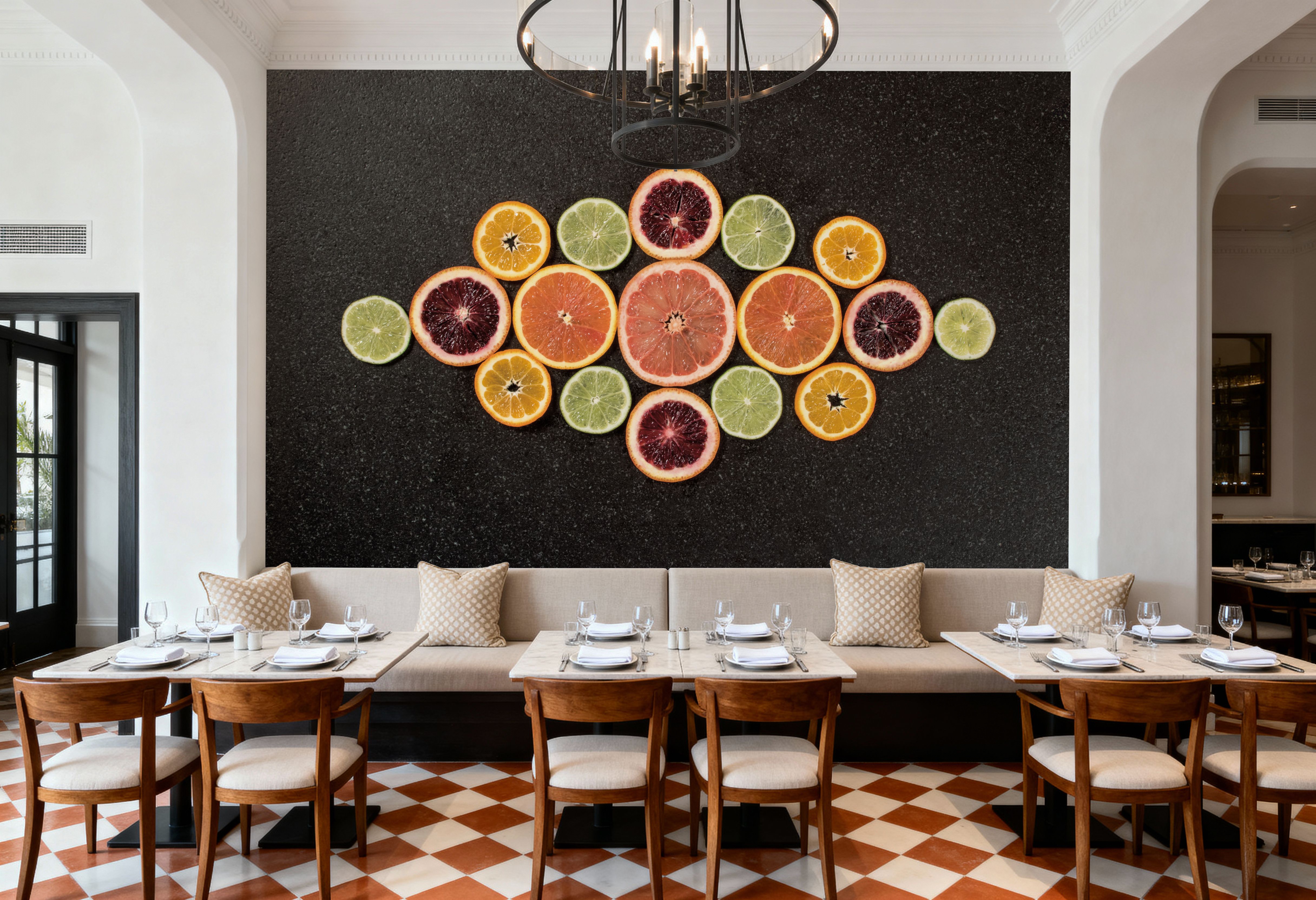 Citrus Drama III, Wallpaper