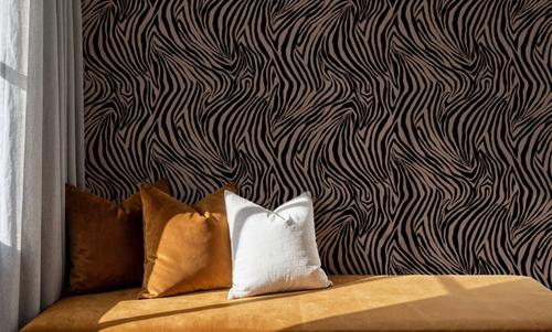 A Stripe of Zebra, Mauve