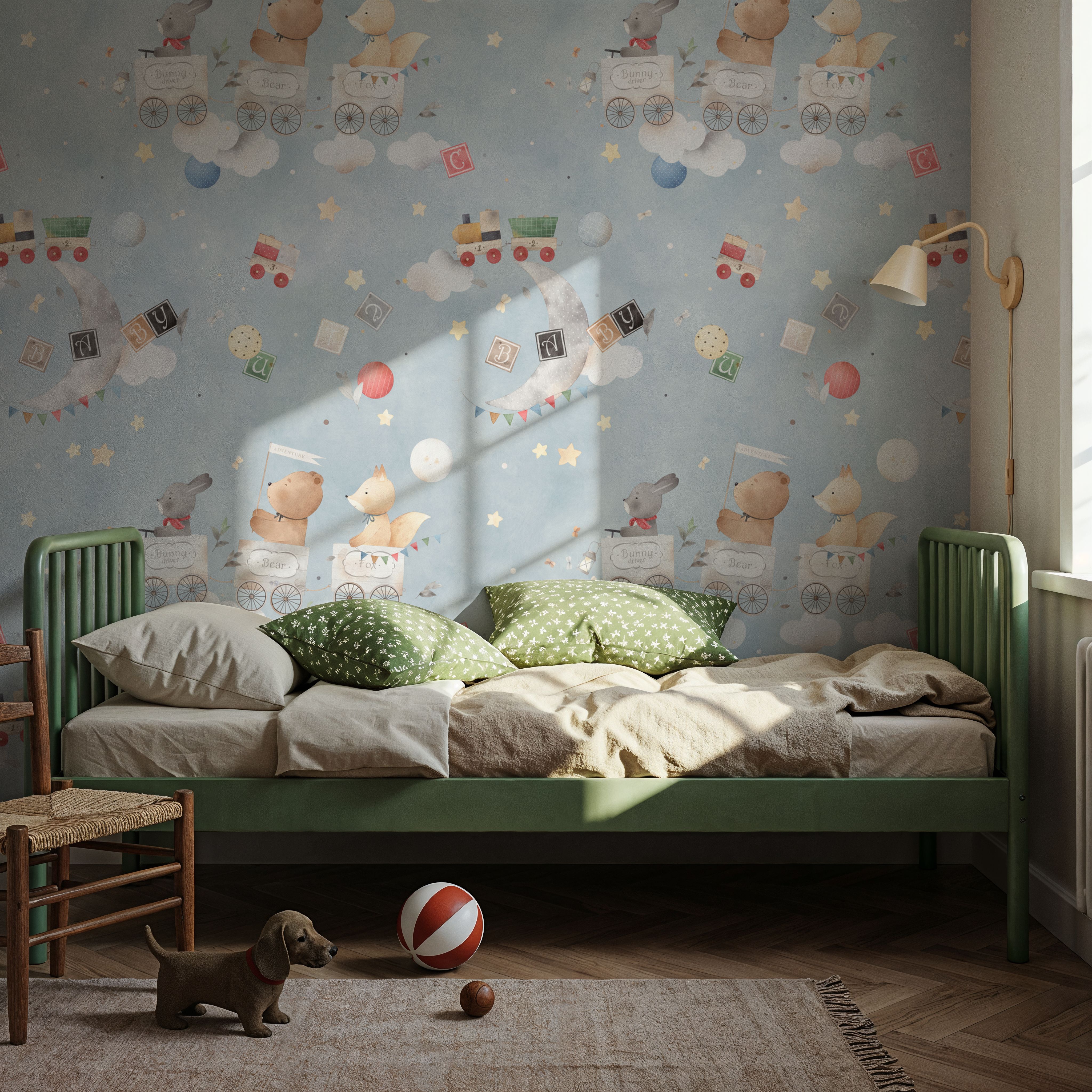 Sky Train, Washed Blue