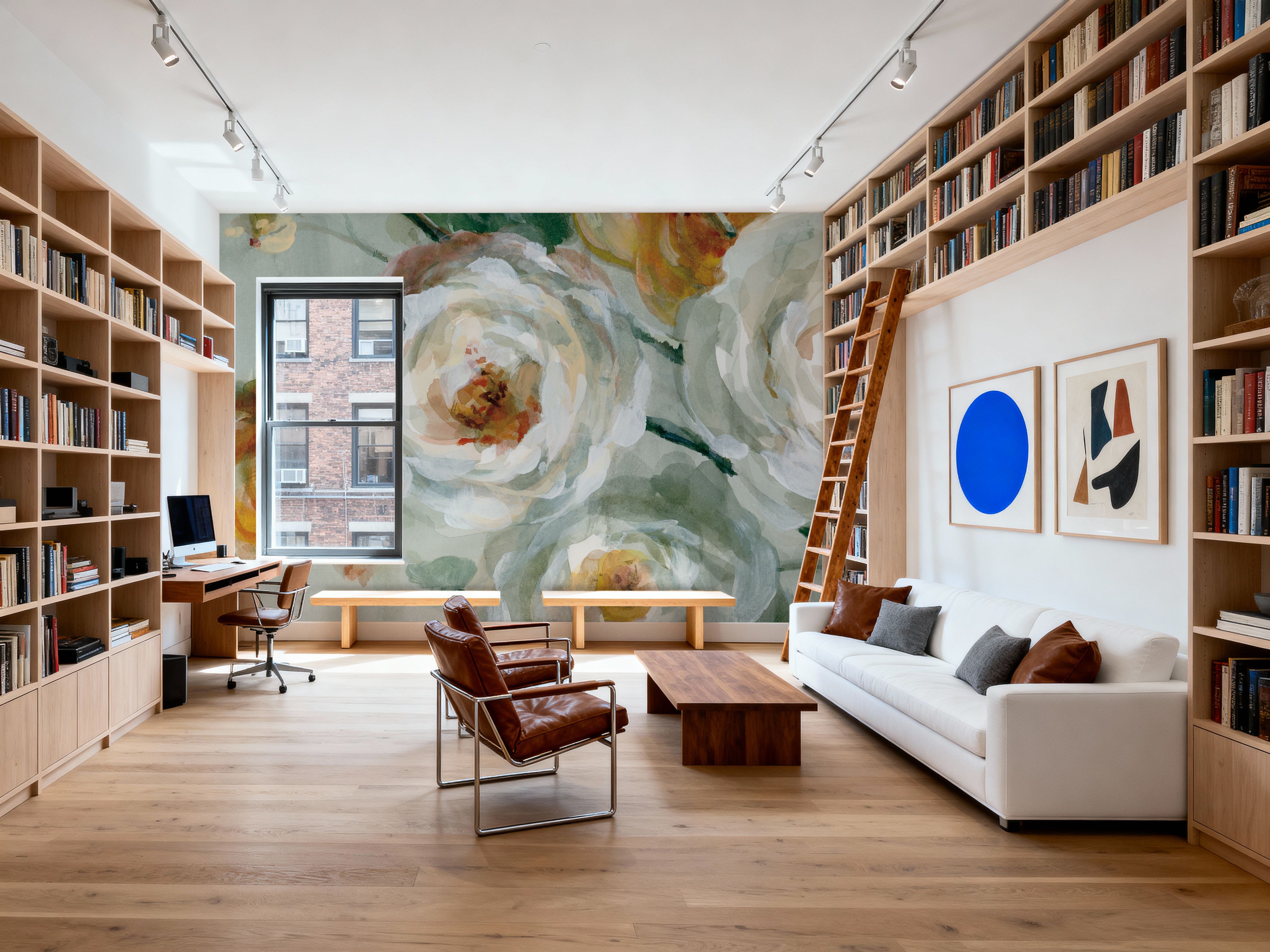 Fall Blossoms Panel IV