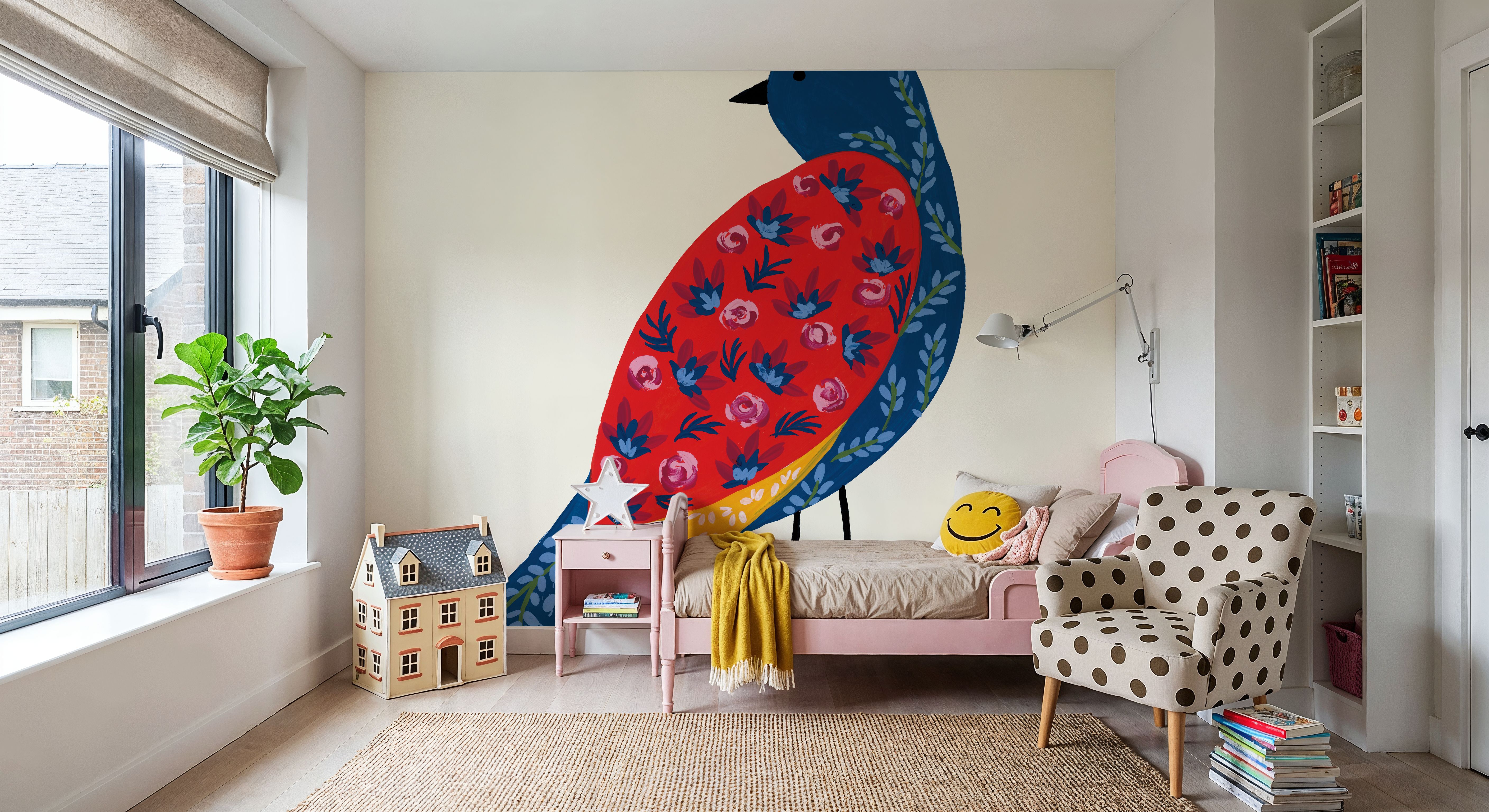 Blooming Bird IV, Wallpaper