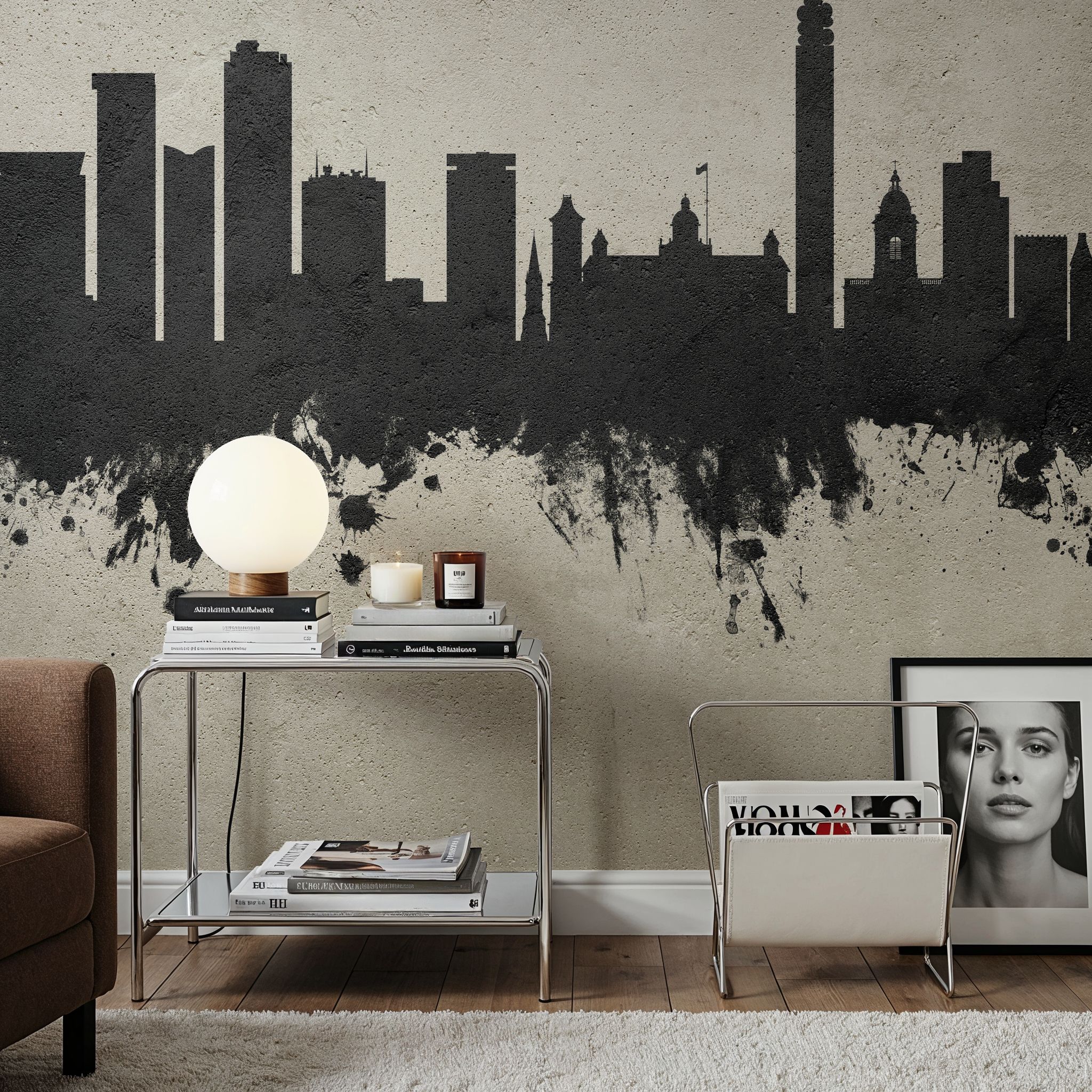 Birmingham England Skyline Concrete