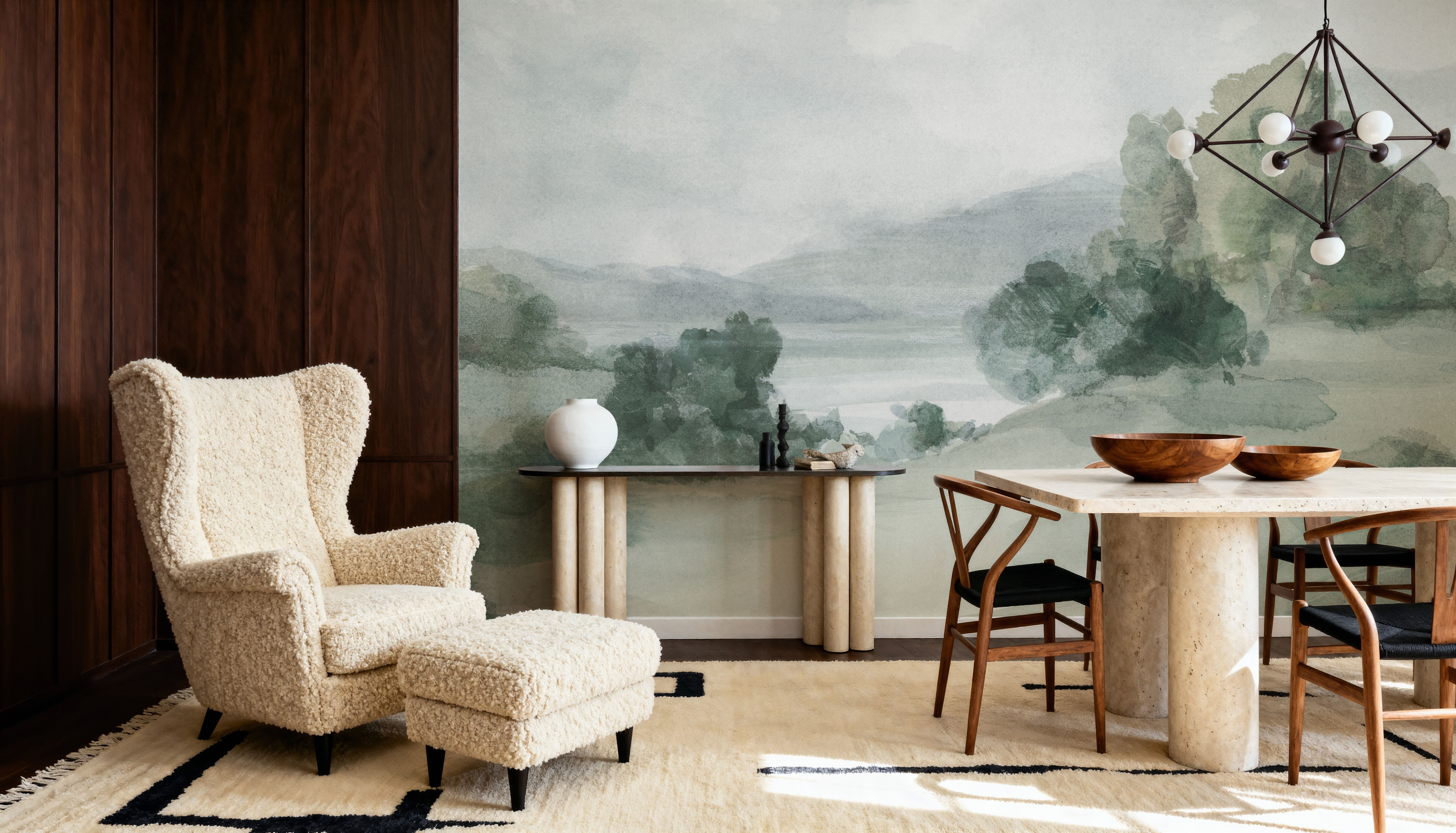 Gentle World Sage II, Wallpaper