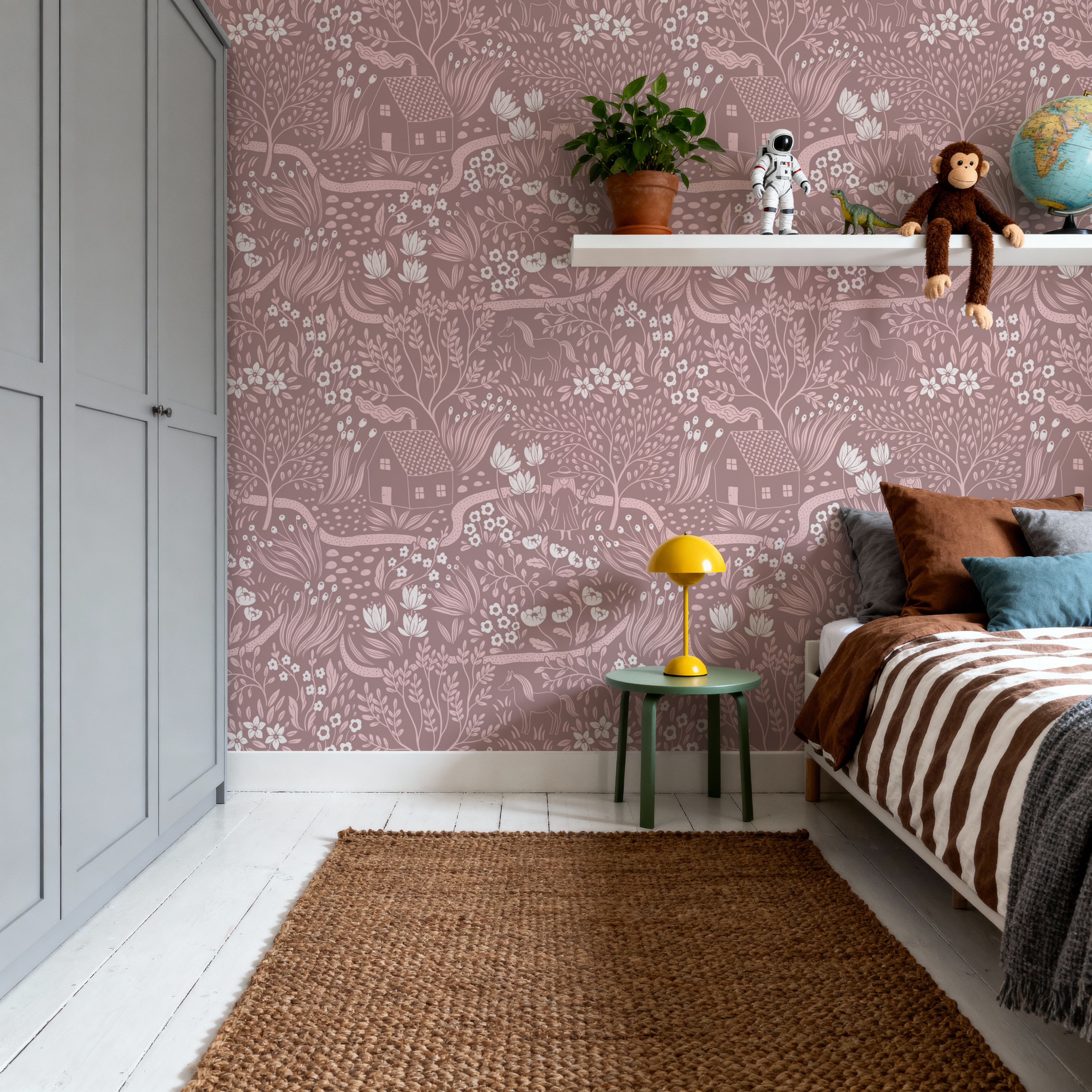 Countryside, Dusty Pink