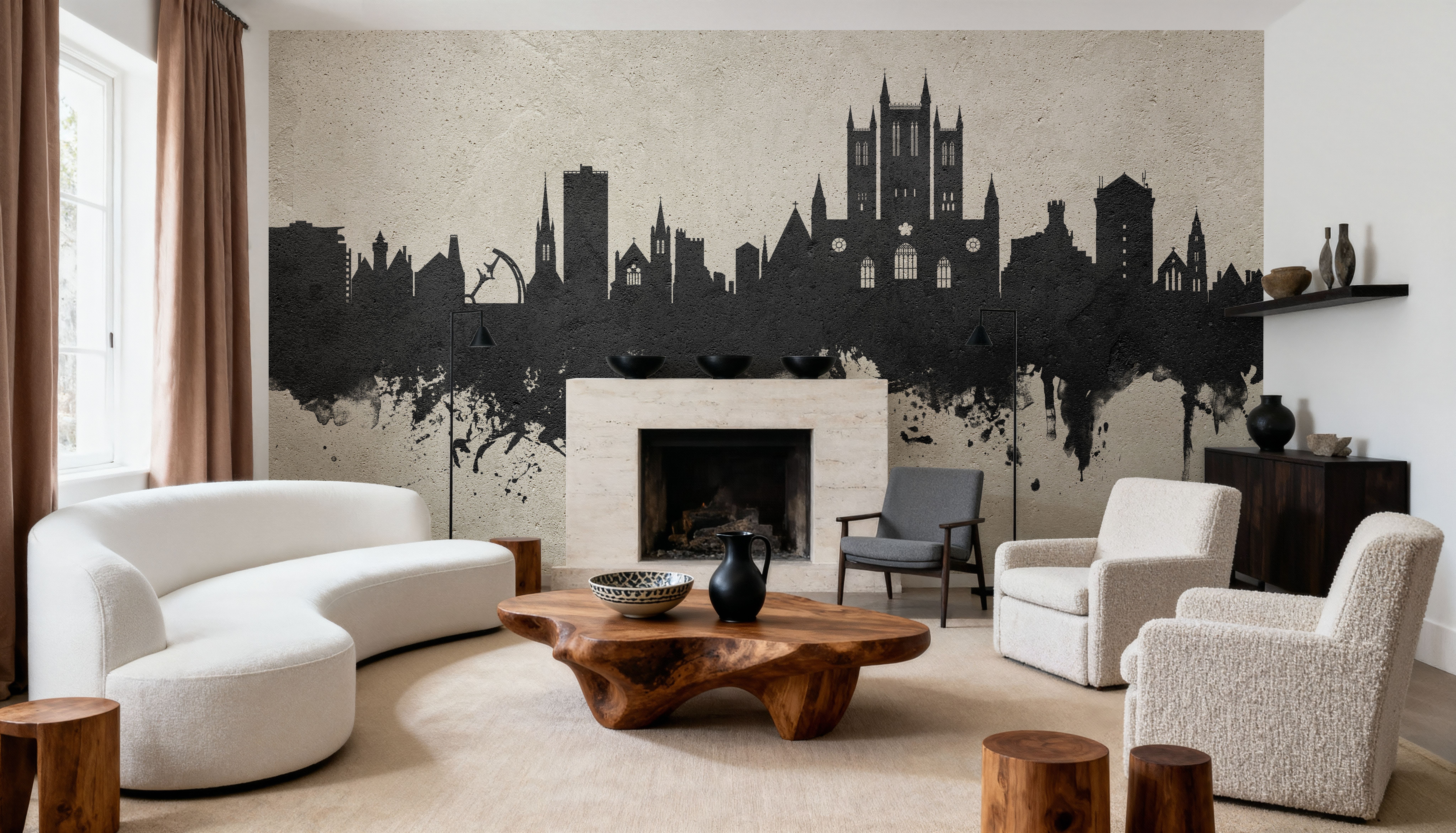 Lincoln England Skyline Concrete