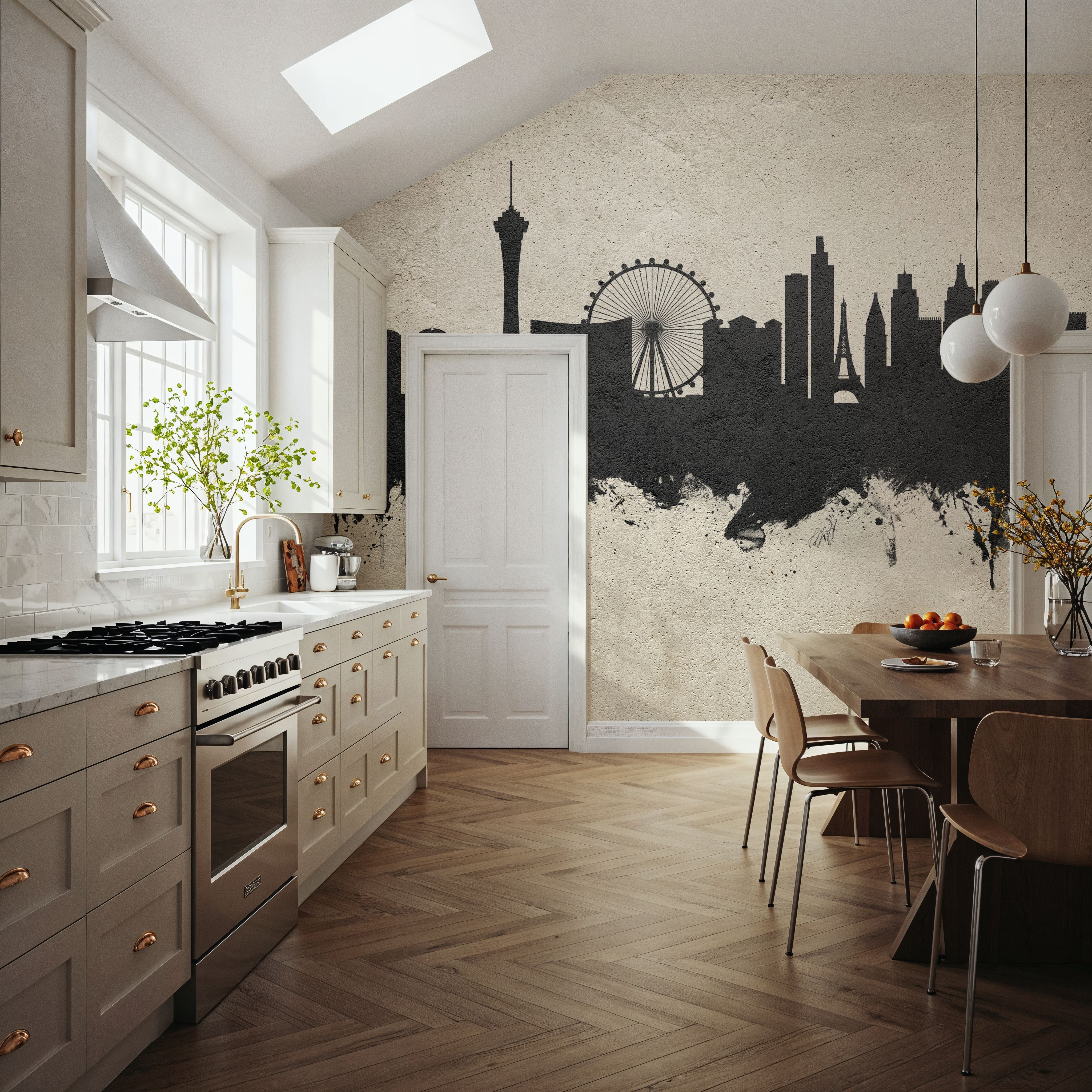 Las Vegas Nevada Skyline Concrete