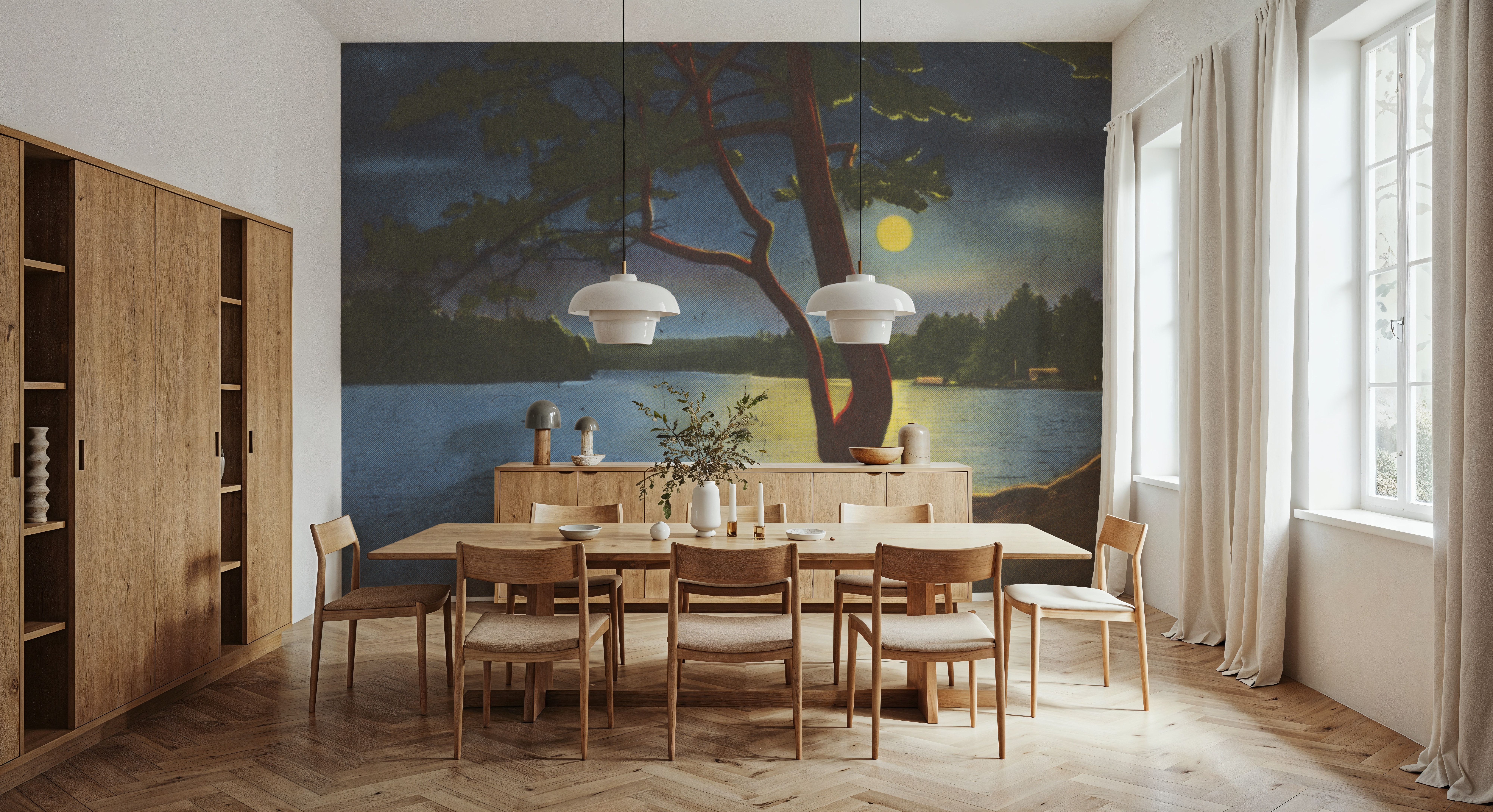 Moonshadow - Screenprint Postcard