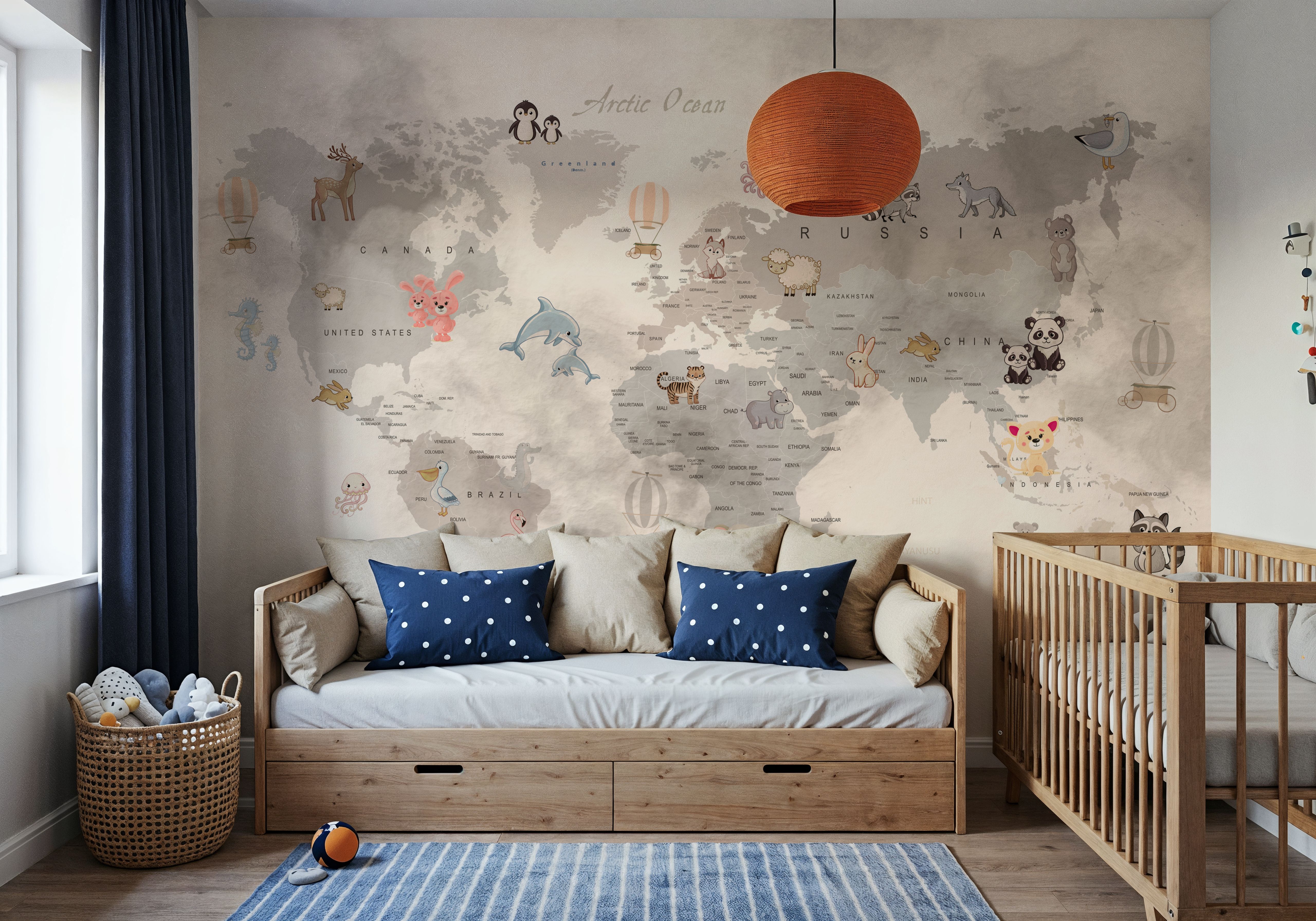 Baby Animals Map