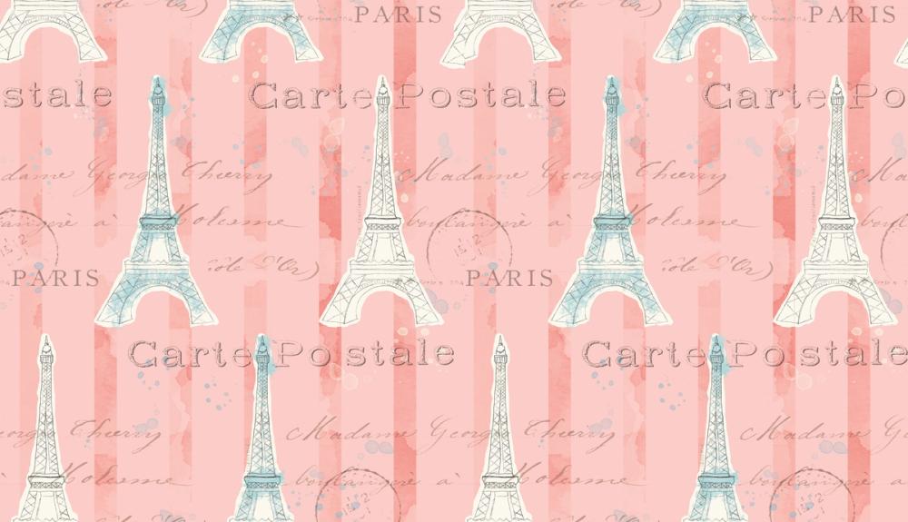 Greetings from Paris Red