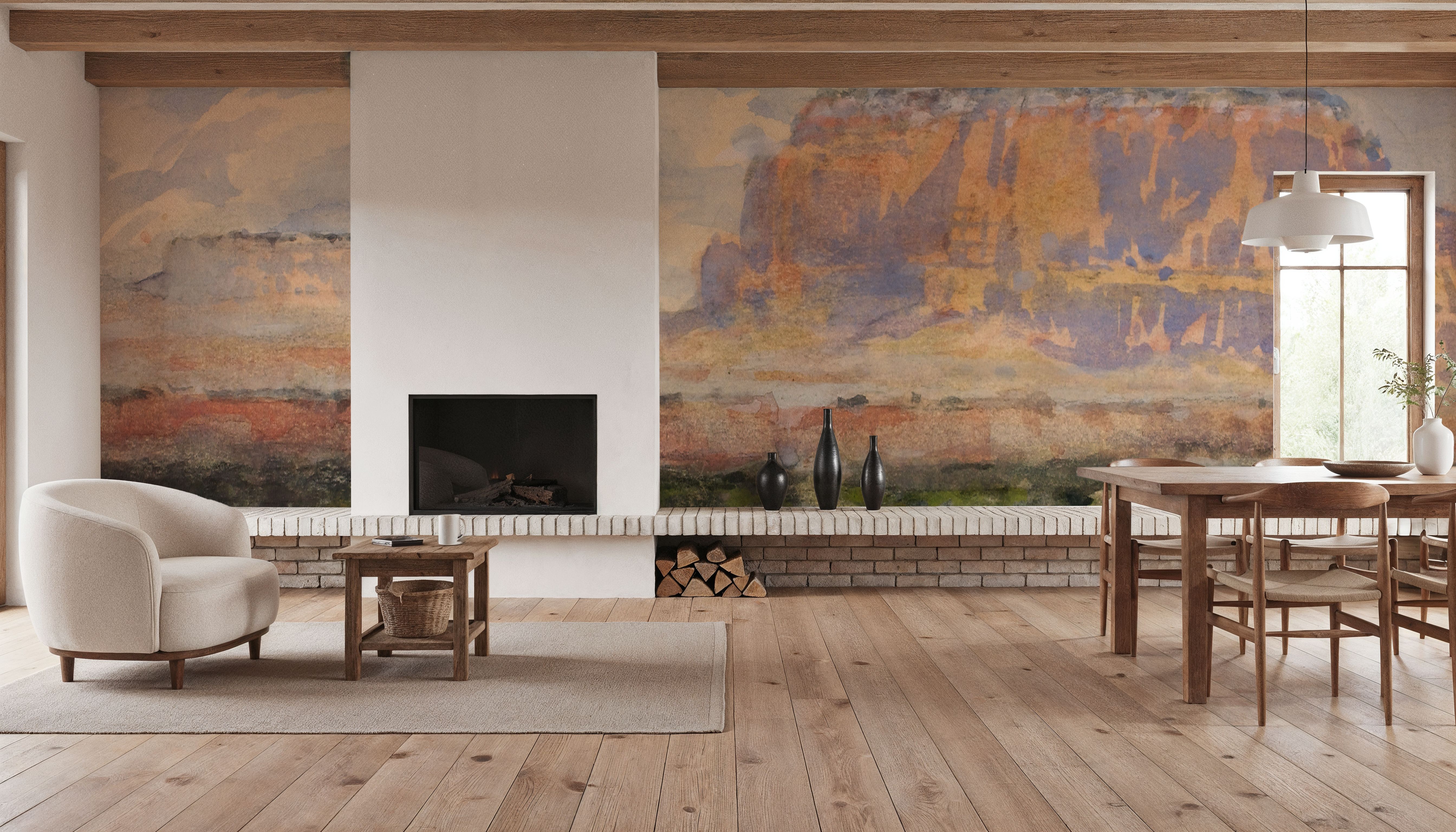 The Enchanted Mesa, Papier peint