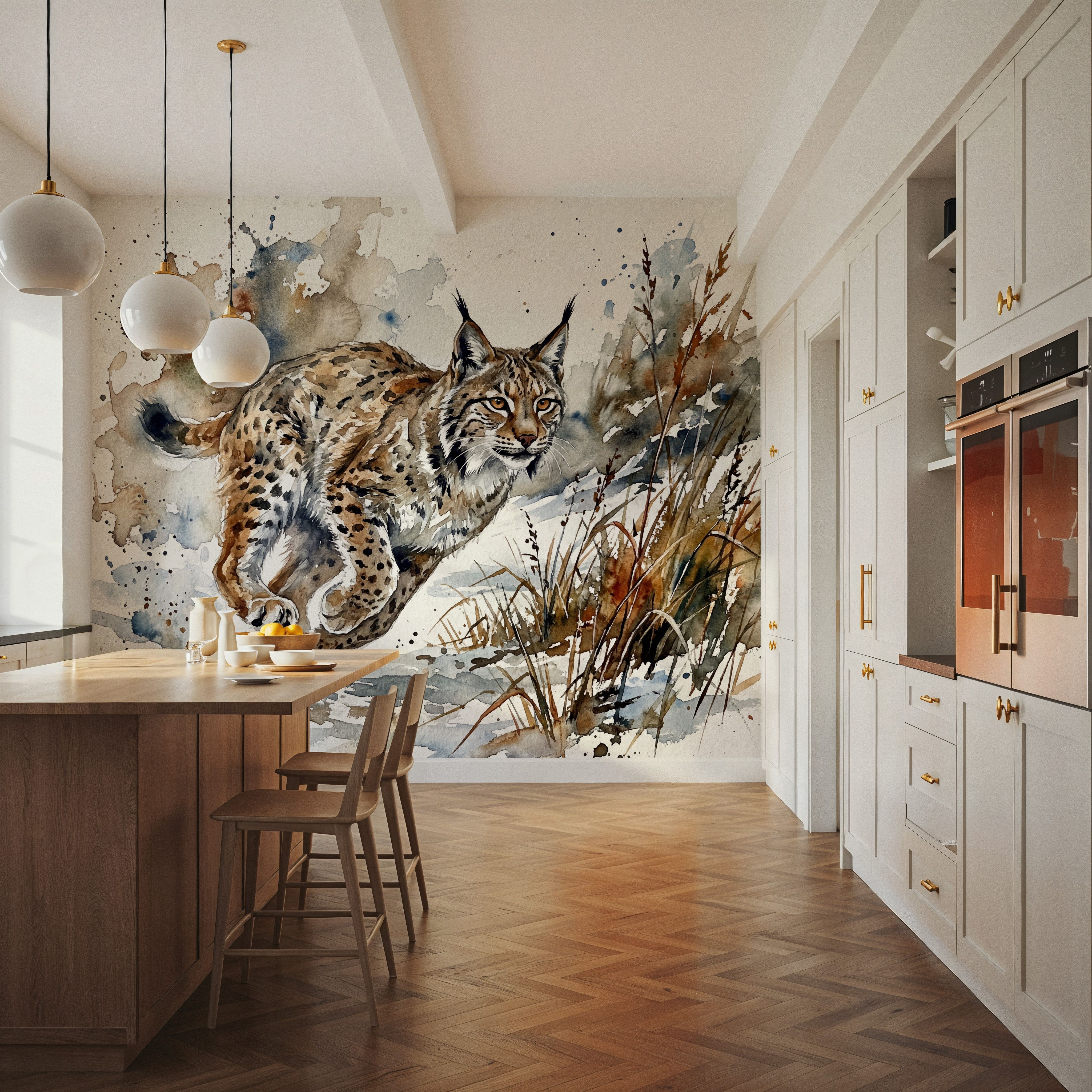 Lynx - Watercolor Predators Series