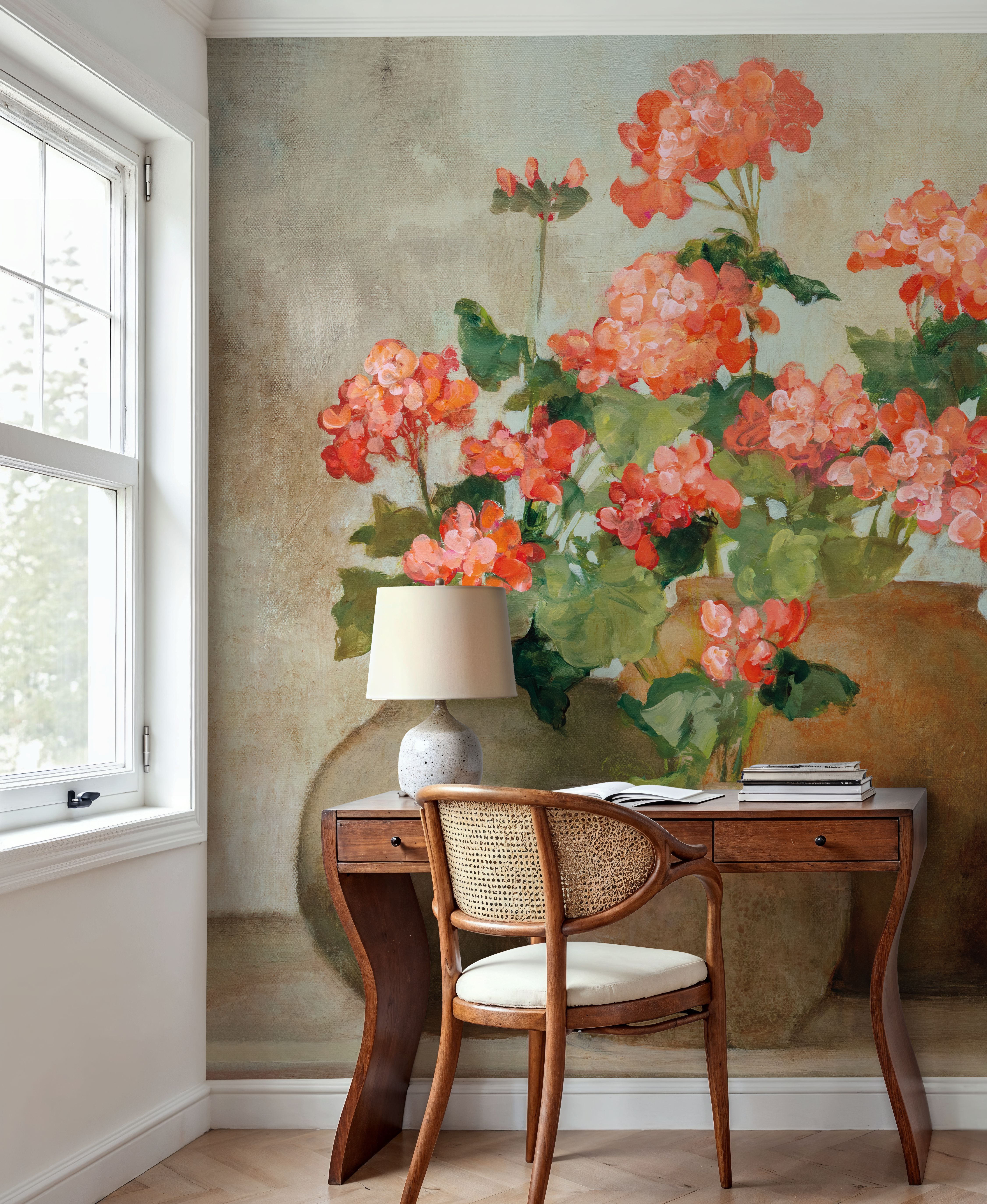 Cottage Geraniums II