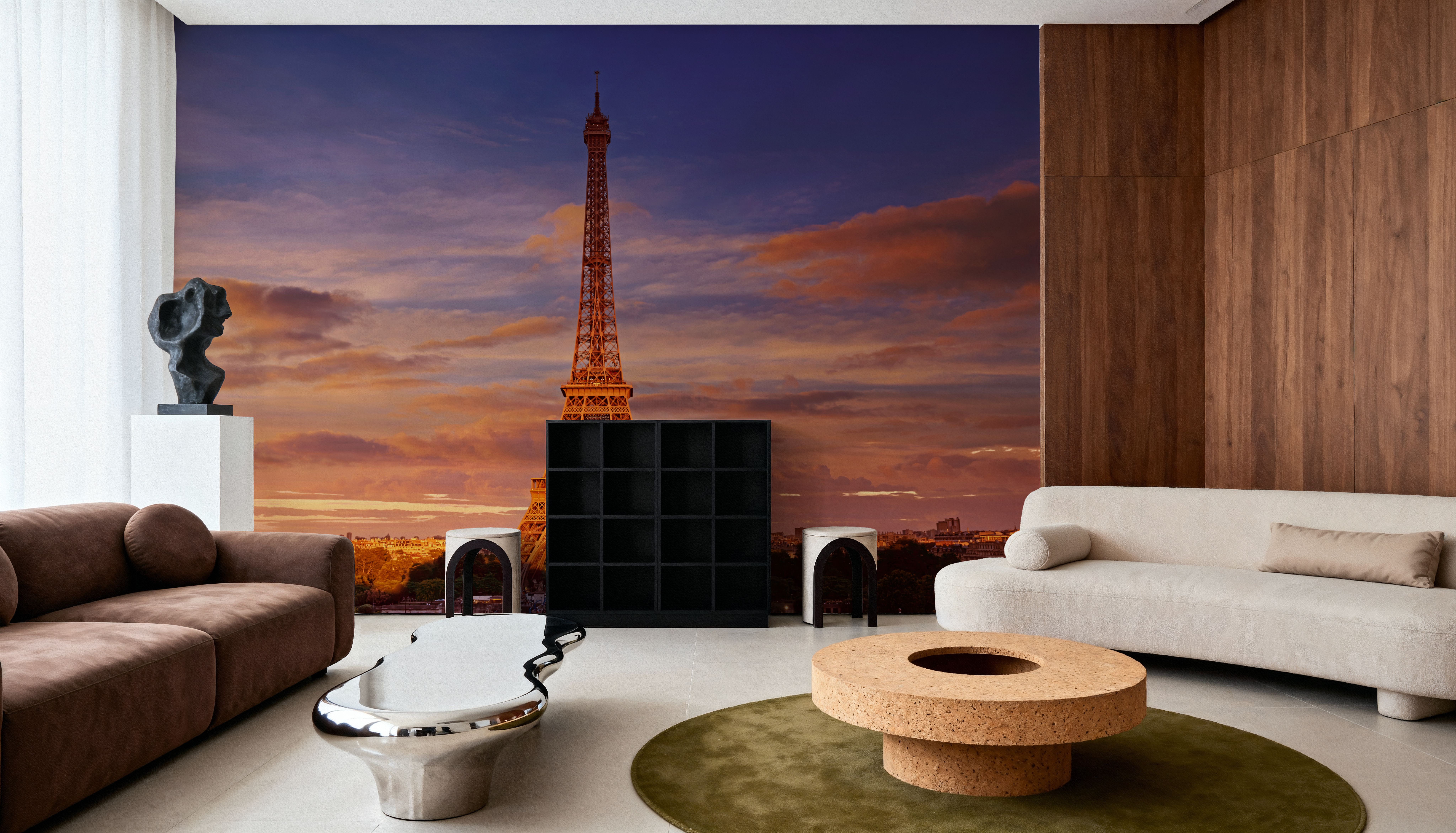 Eiffel Tower at Sunset