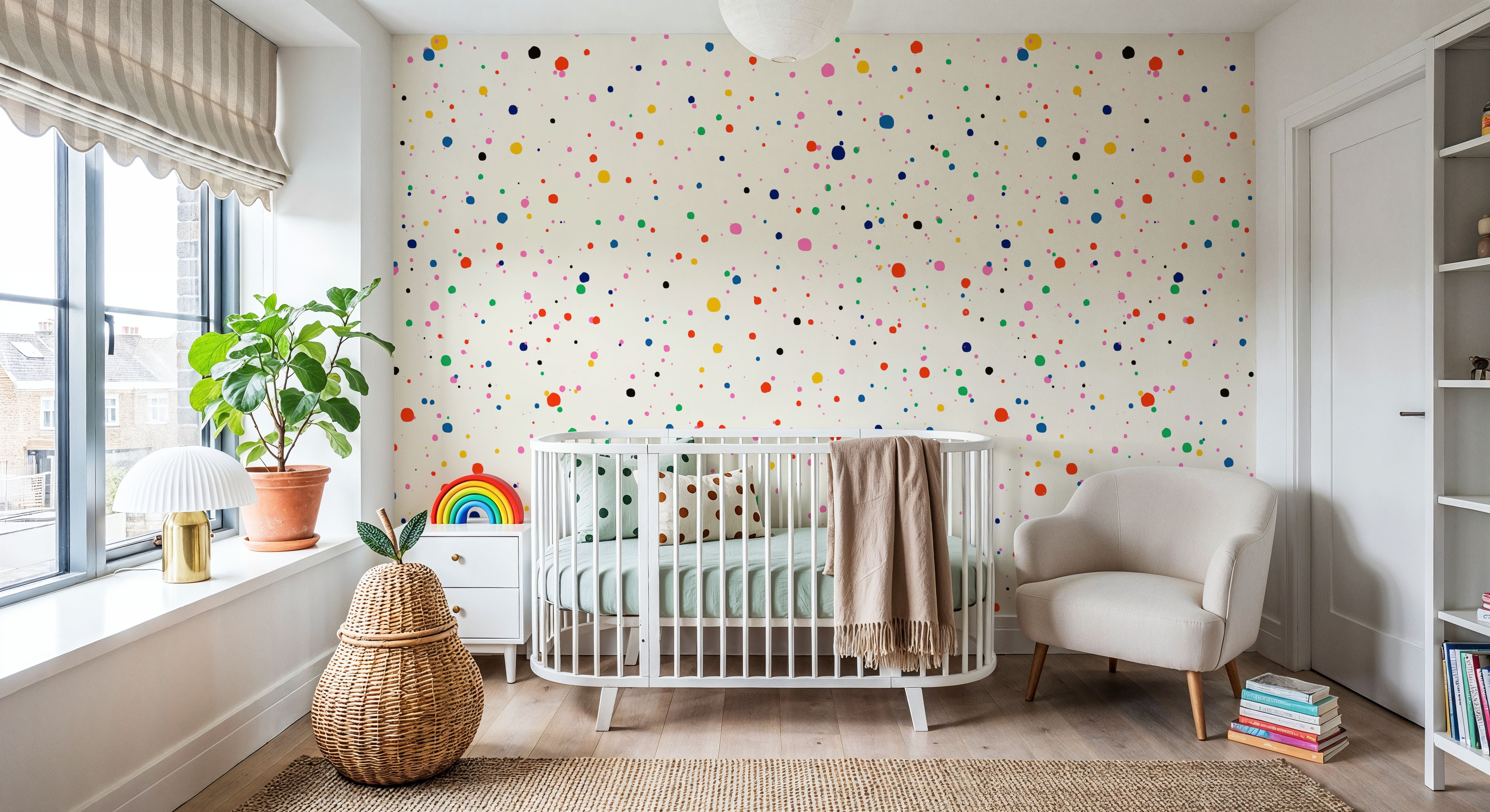 Confetti Dots, Behang