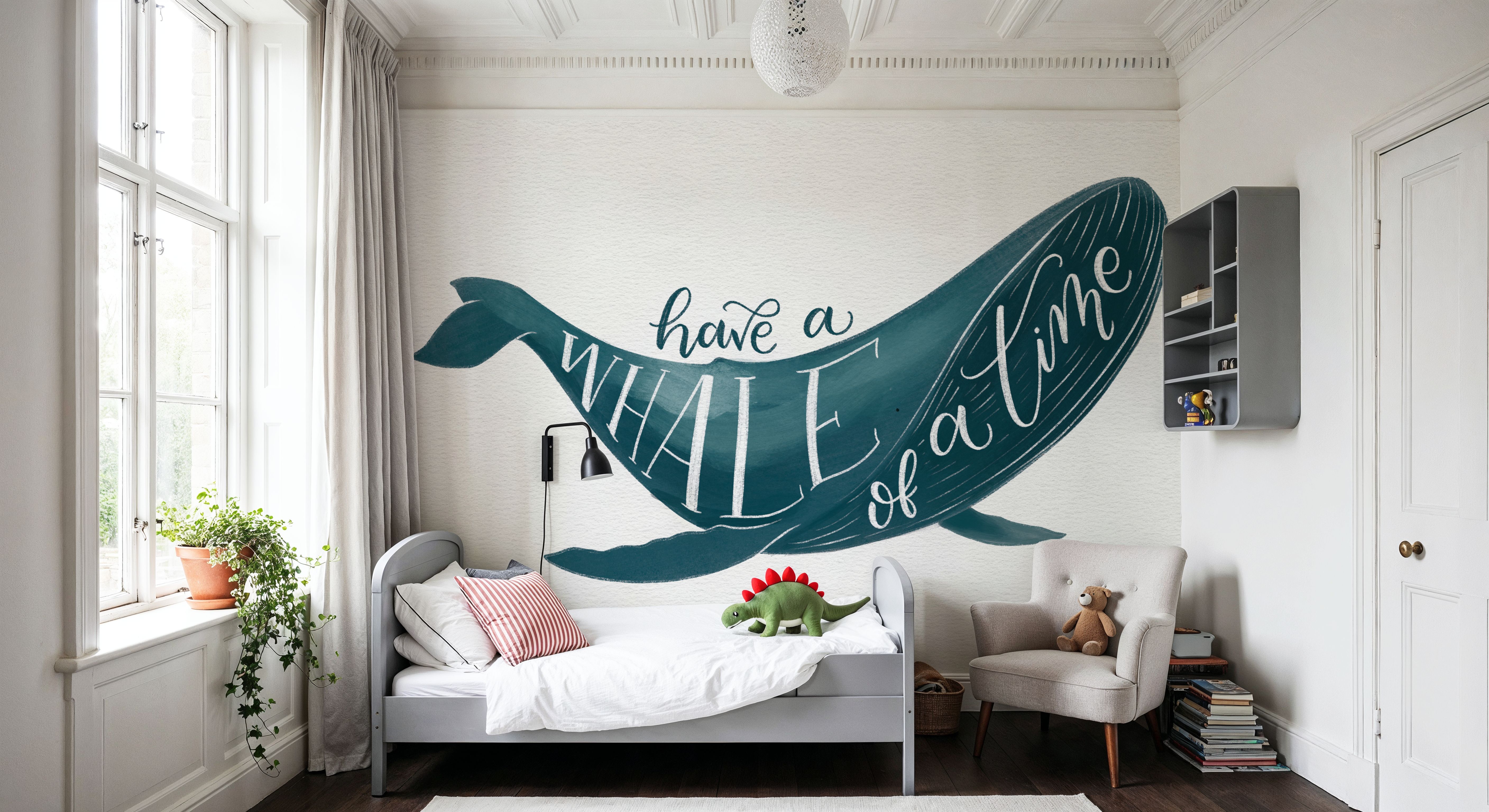 Whale of A Time, Papel pintado