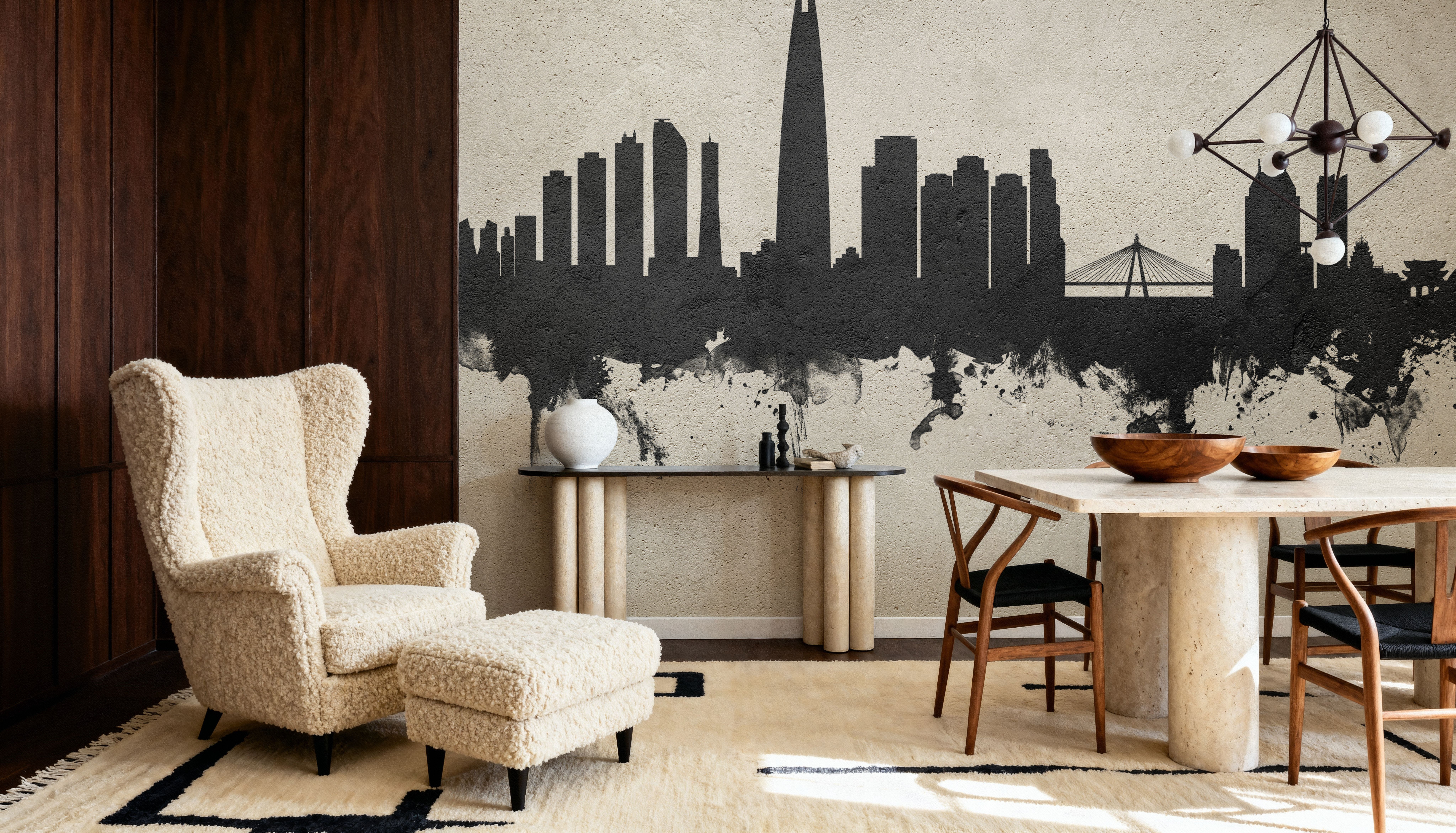 Seoul Skyline Concrete