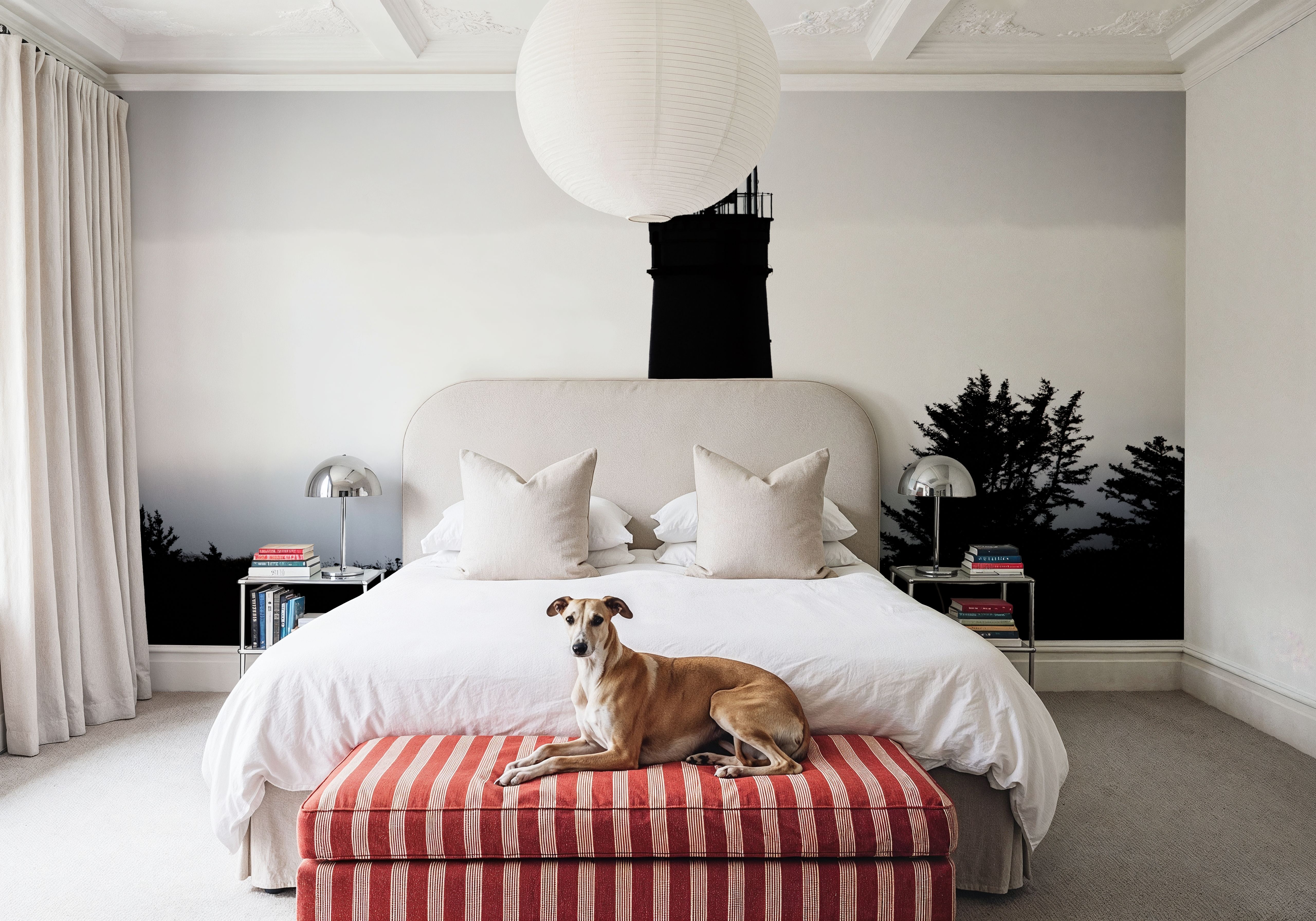 Lighthouse Forest, Behang