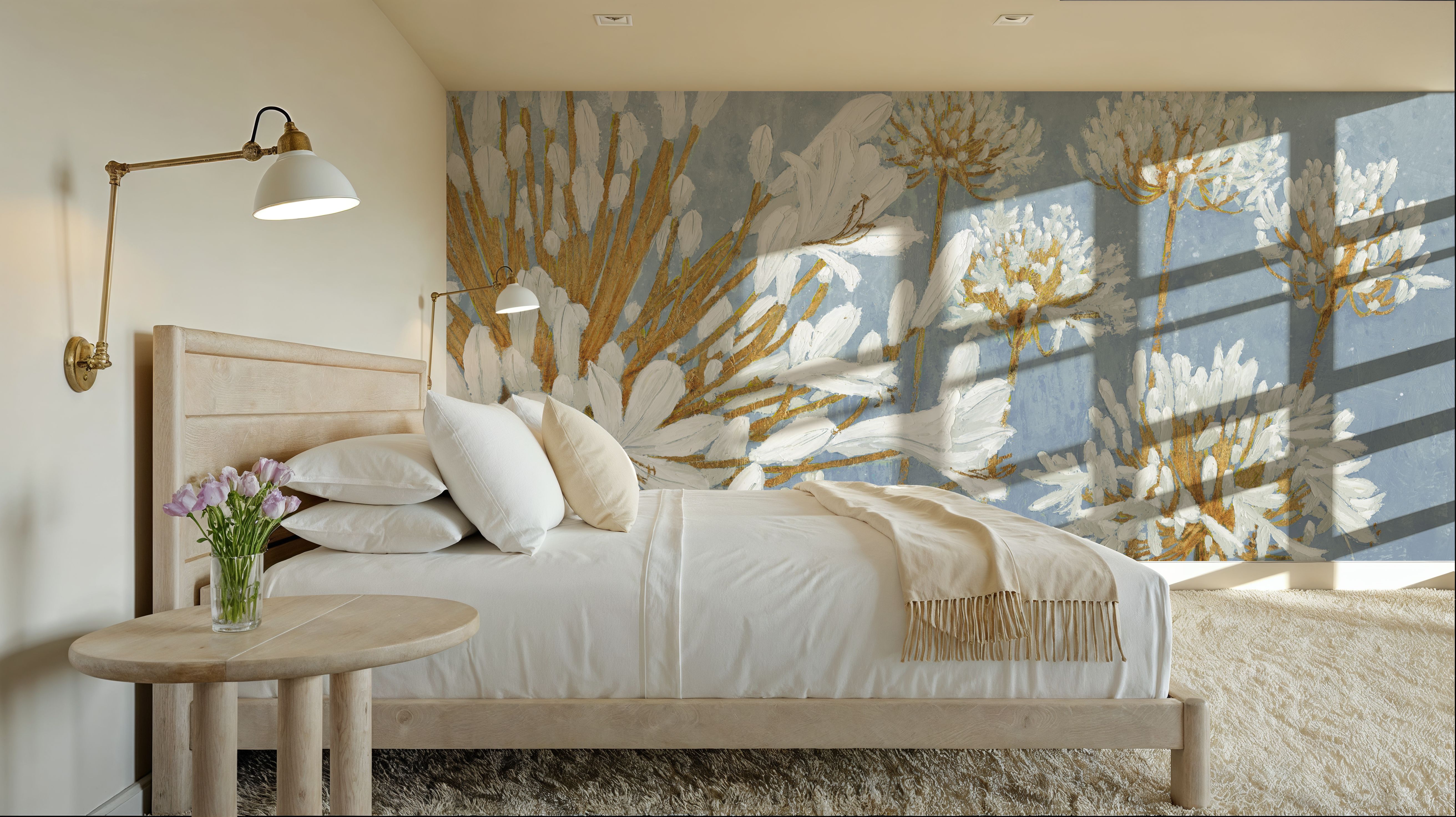 Golden Spring Blue Gray