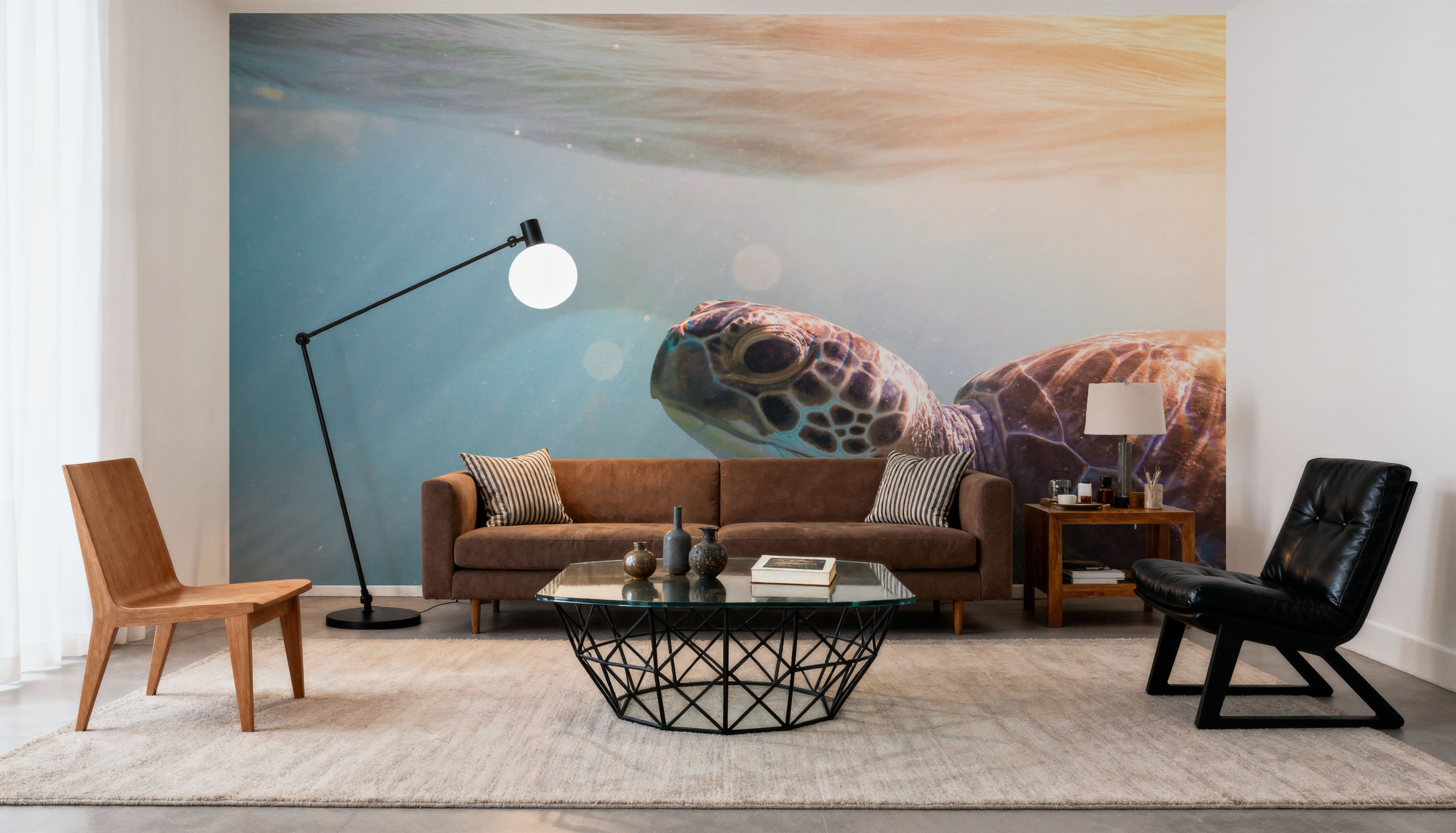 Sunny Swim, Wallpaper