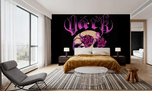 Dark Skull Magenta