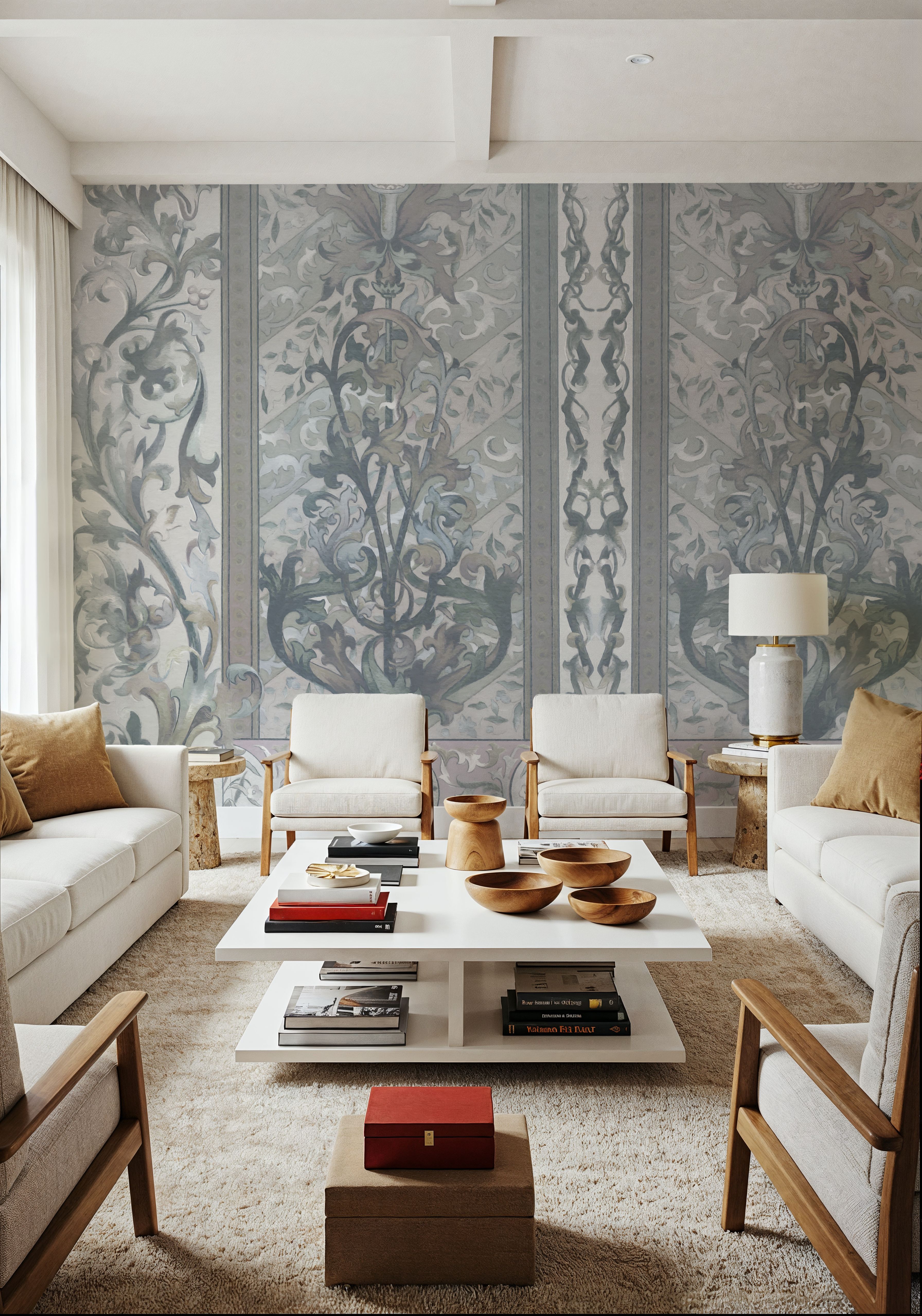 Plant Fantasy Ornament, Stone