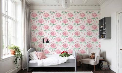 Hydrangea in The Air, Pink
