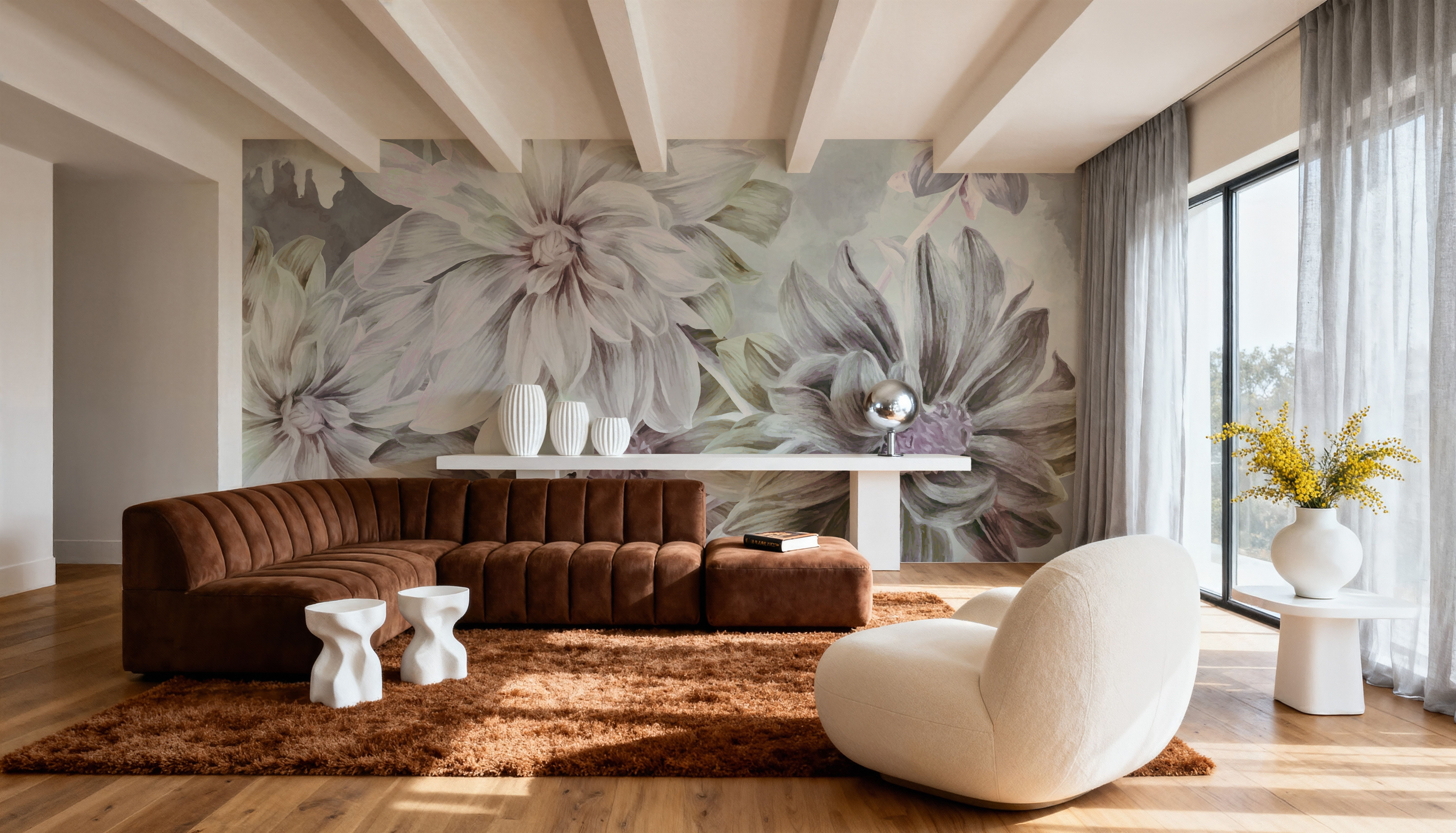 Focus on the Dahlia, Wallpaper