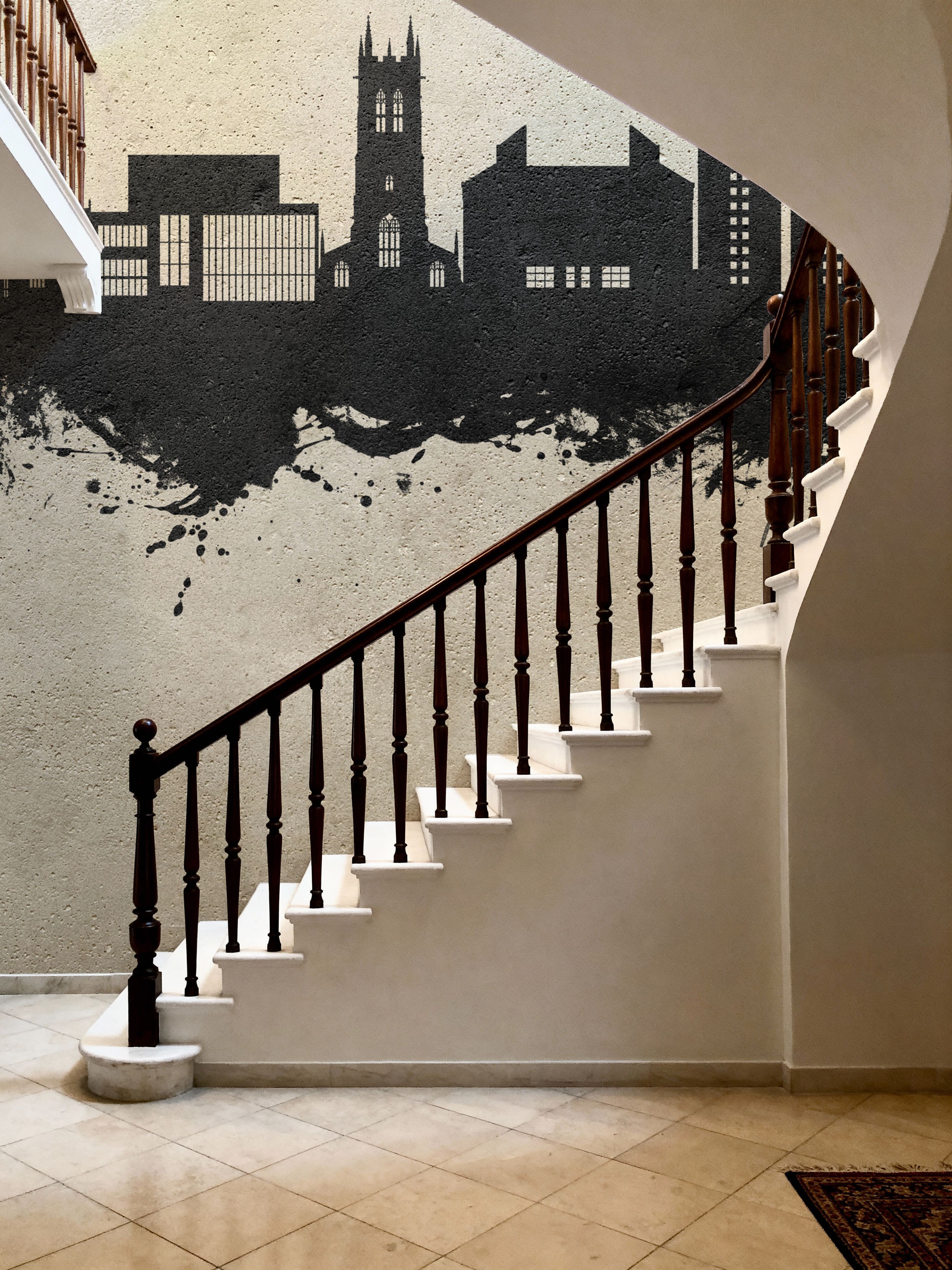 Scunthorpe England Skyline Concrete