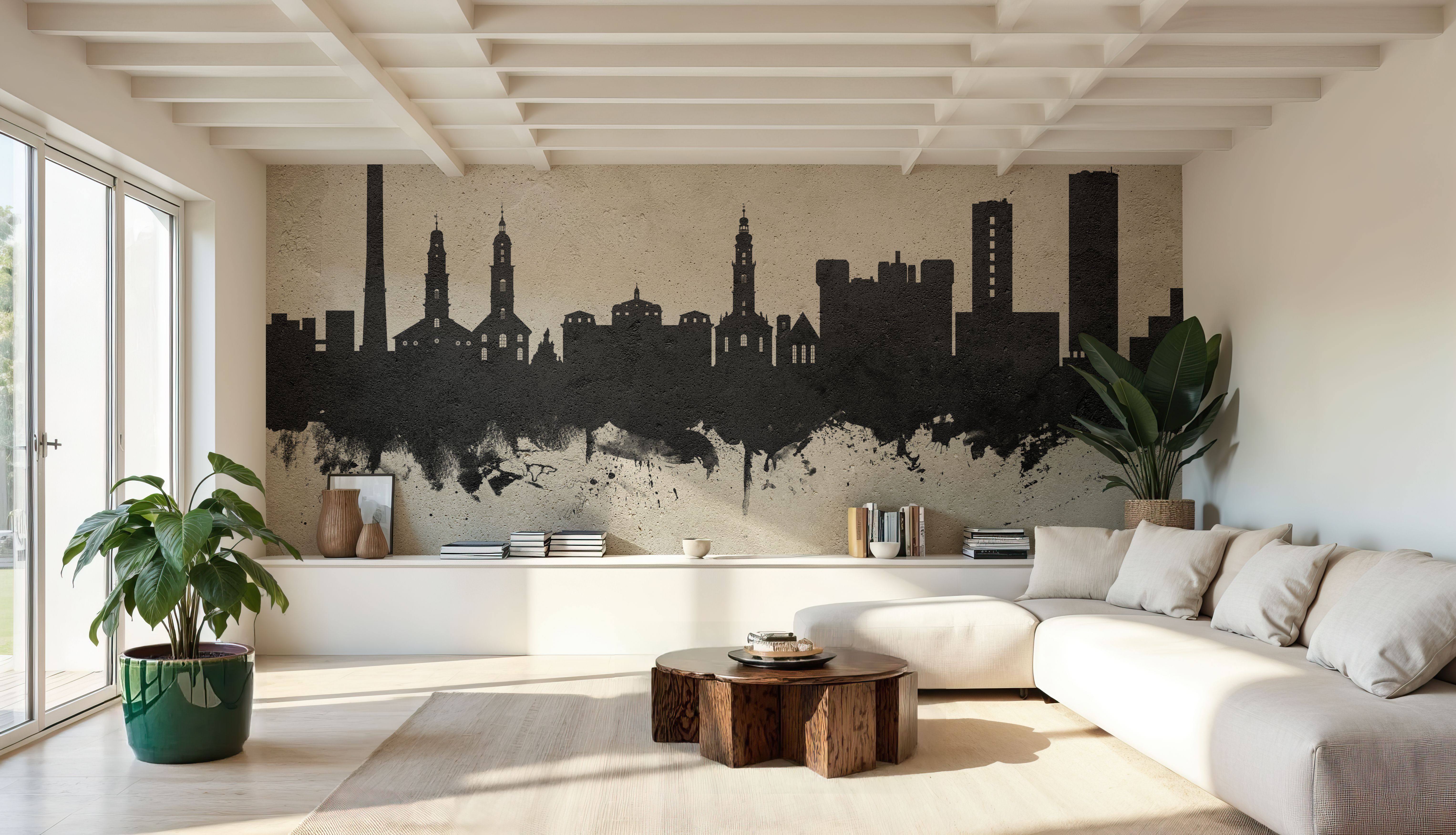 Erlangen Germany Skyline Concrete, Wallpaper