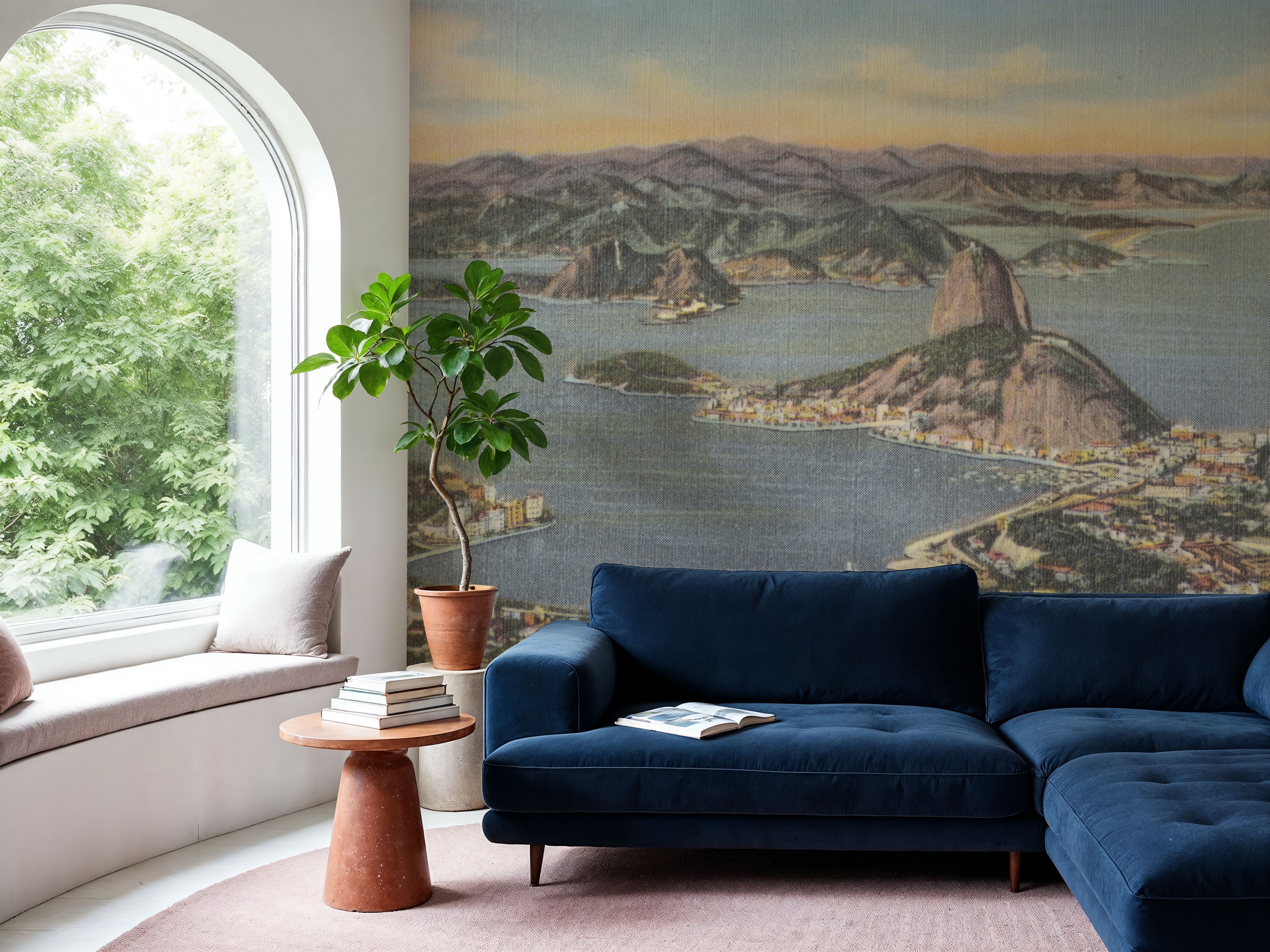 Greetings from Rio de Janeiro - Screenprint Postcard