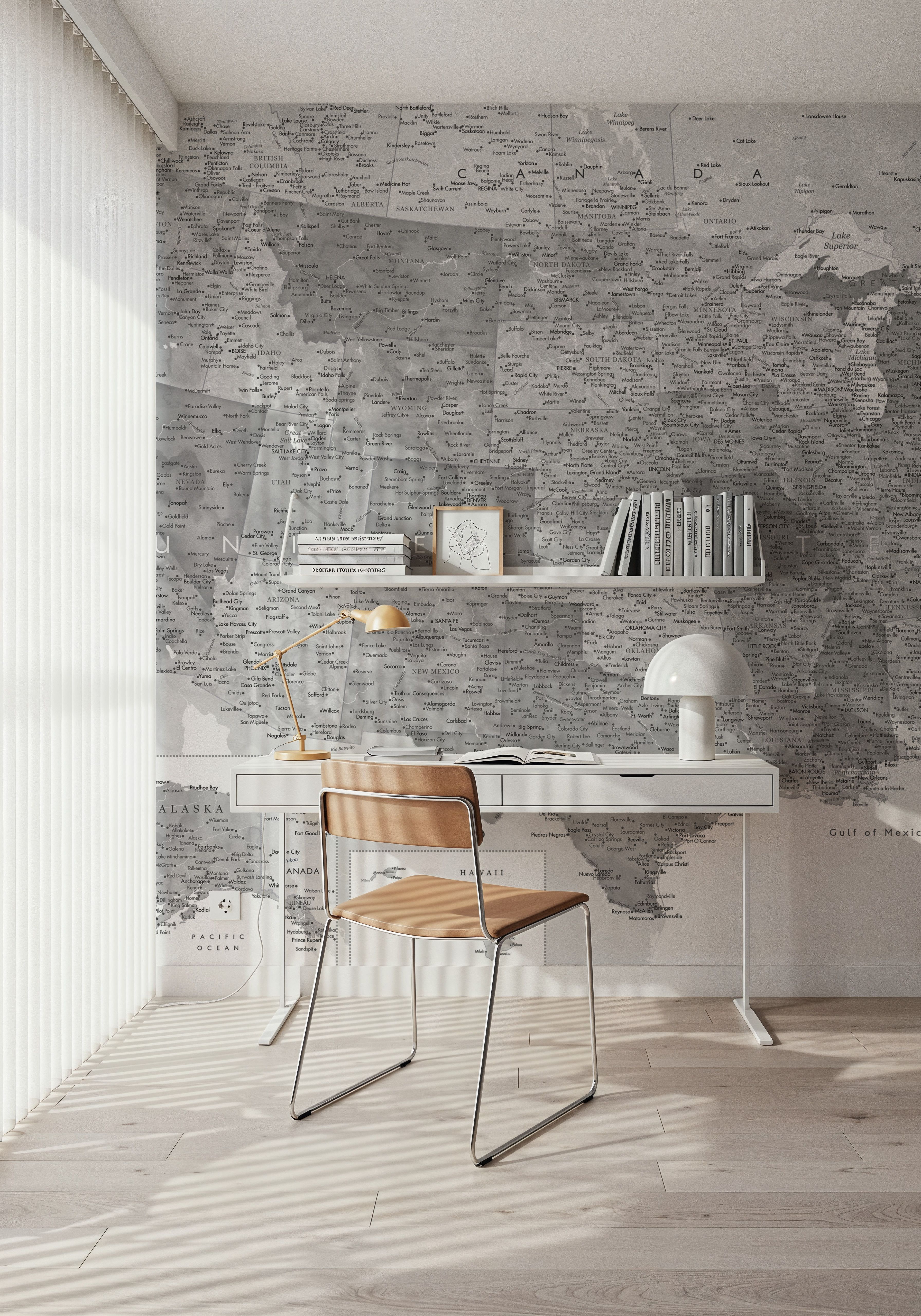 US Map Detailed - Jimmy