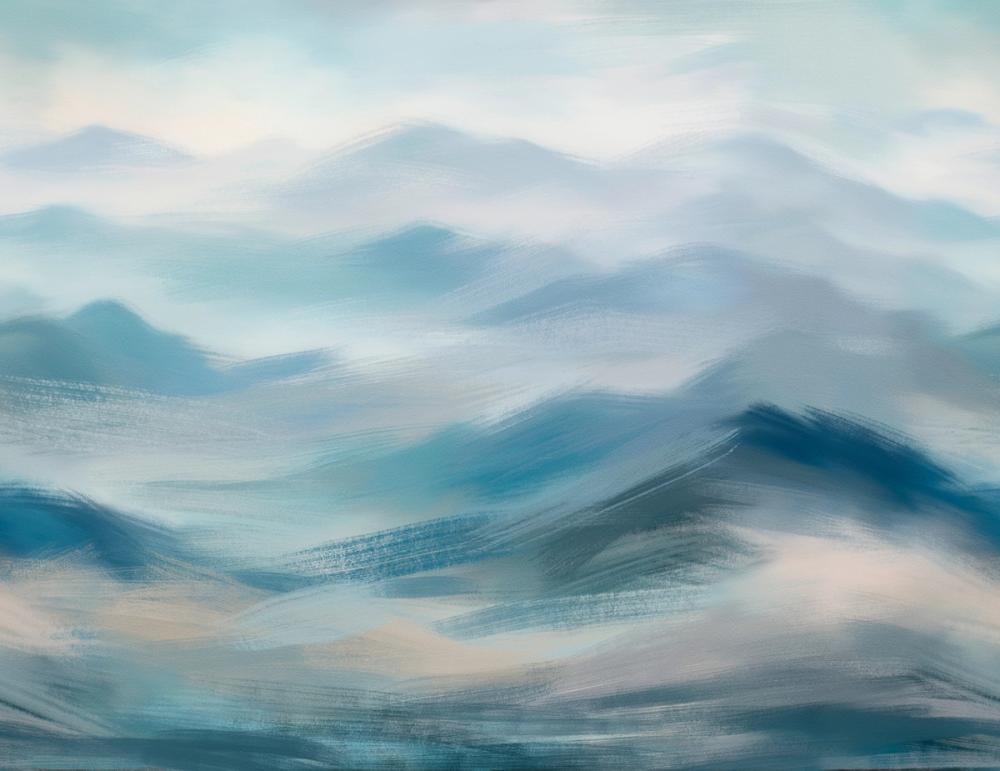 Foggy Mountains, Aqua