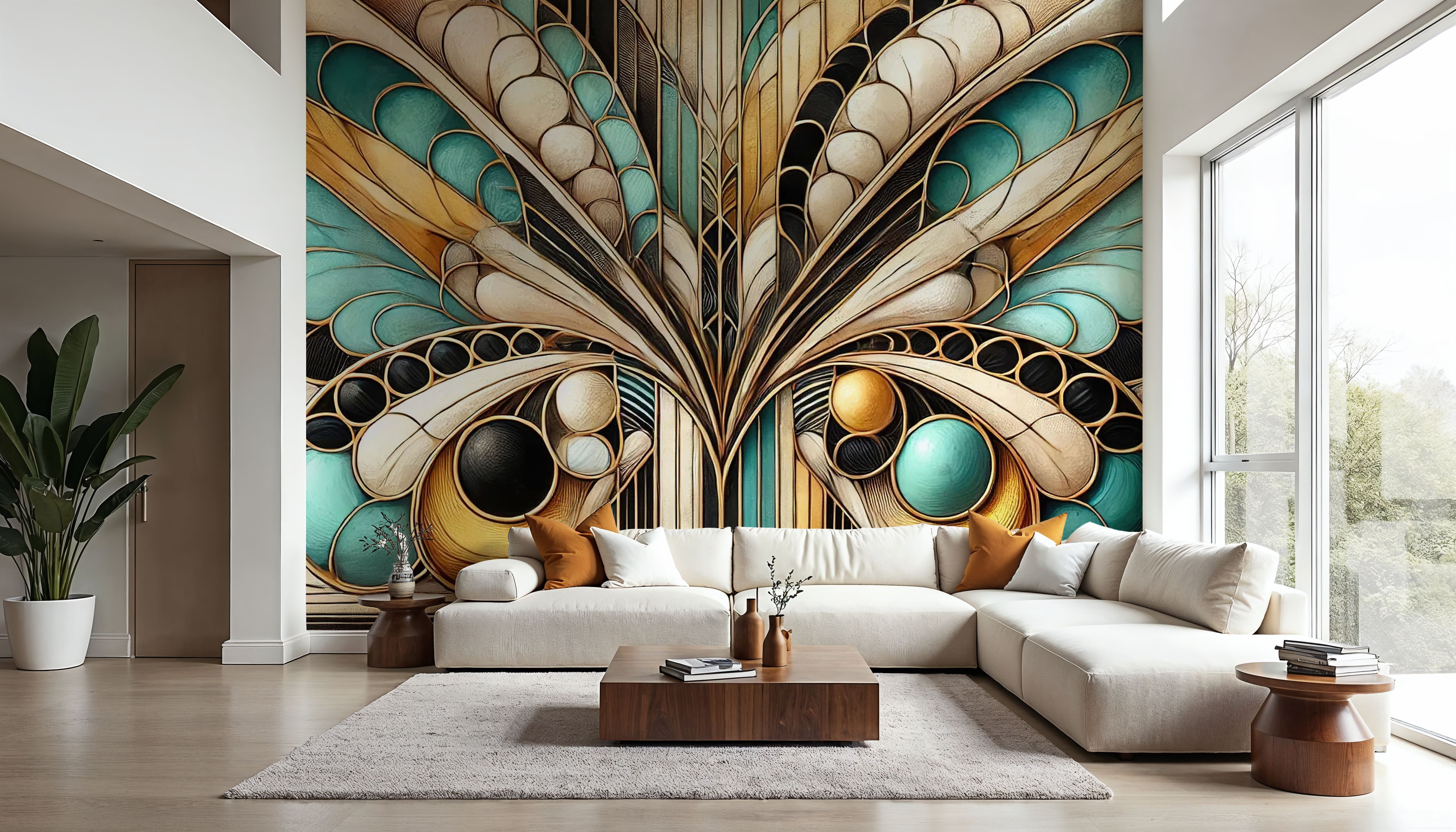 Art Deco Butterfly Wings