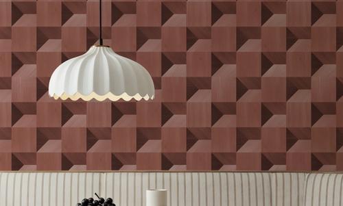 Illusion Box Marquetry, Red
