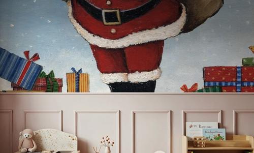 Deck The Halls Santa