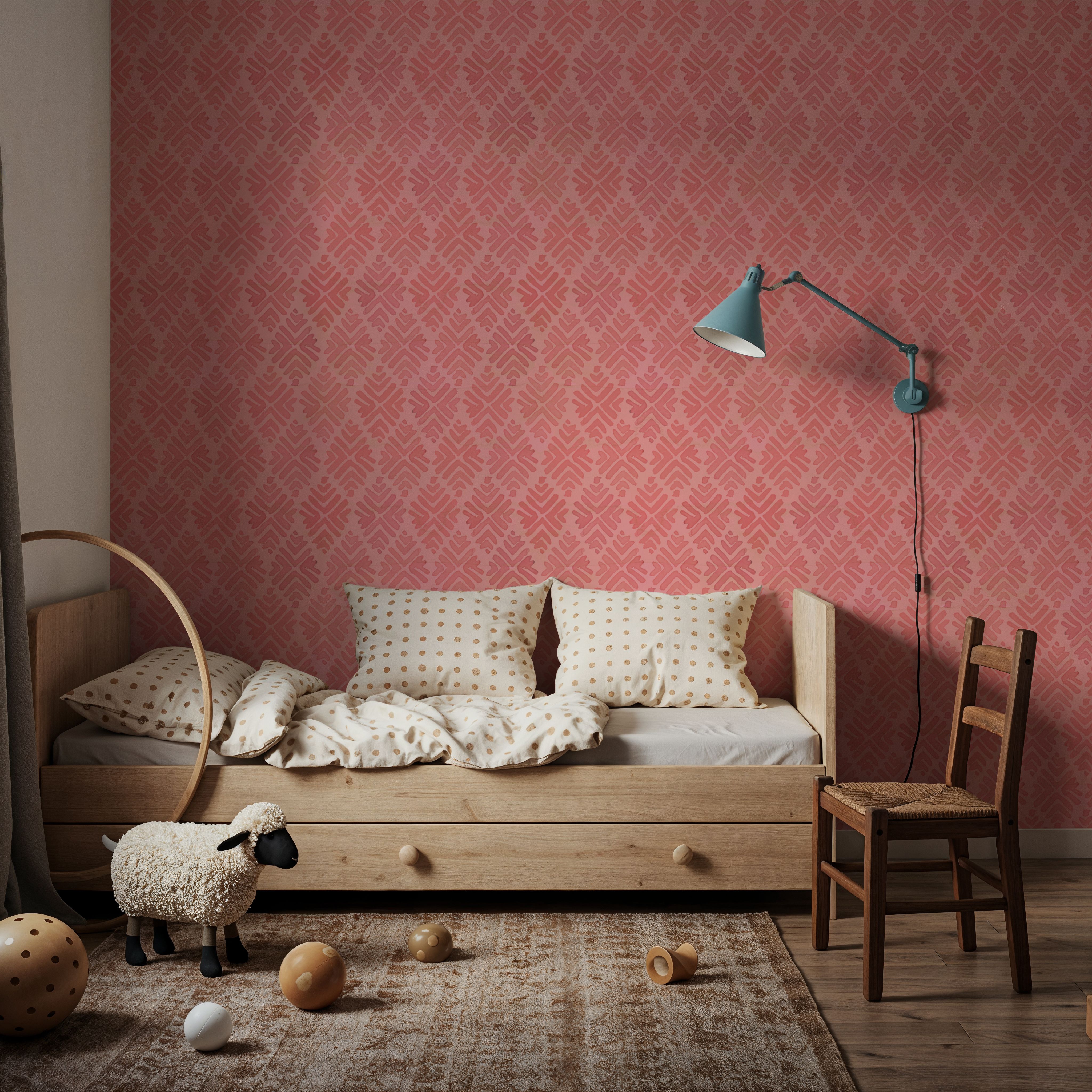 Bohemian Leaves Pink