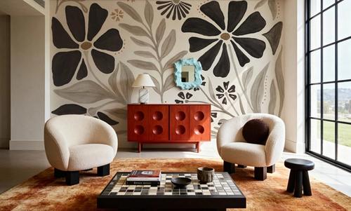 Modern Petals Neutral