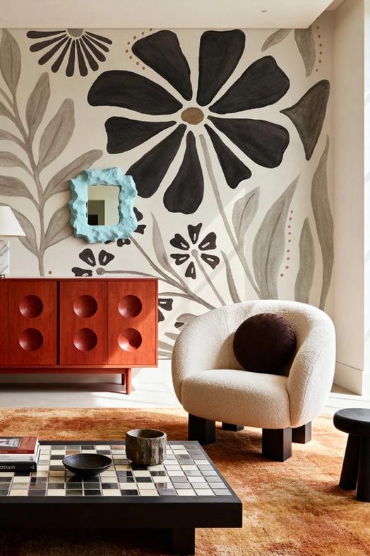 Modern Petals Neutral