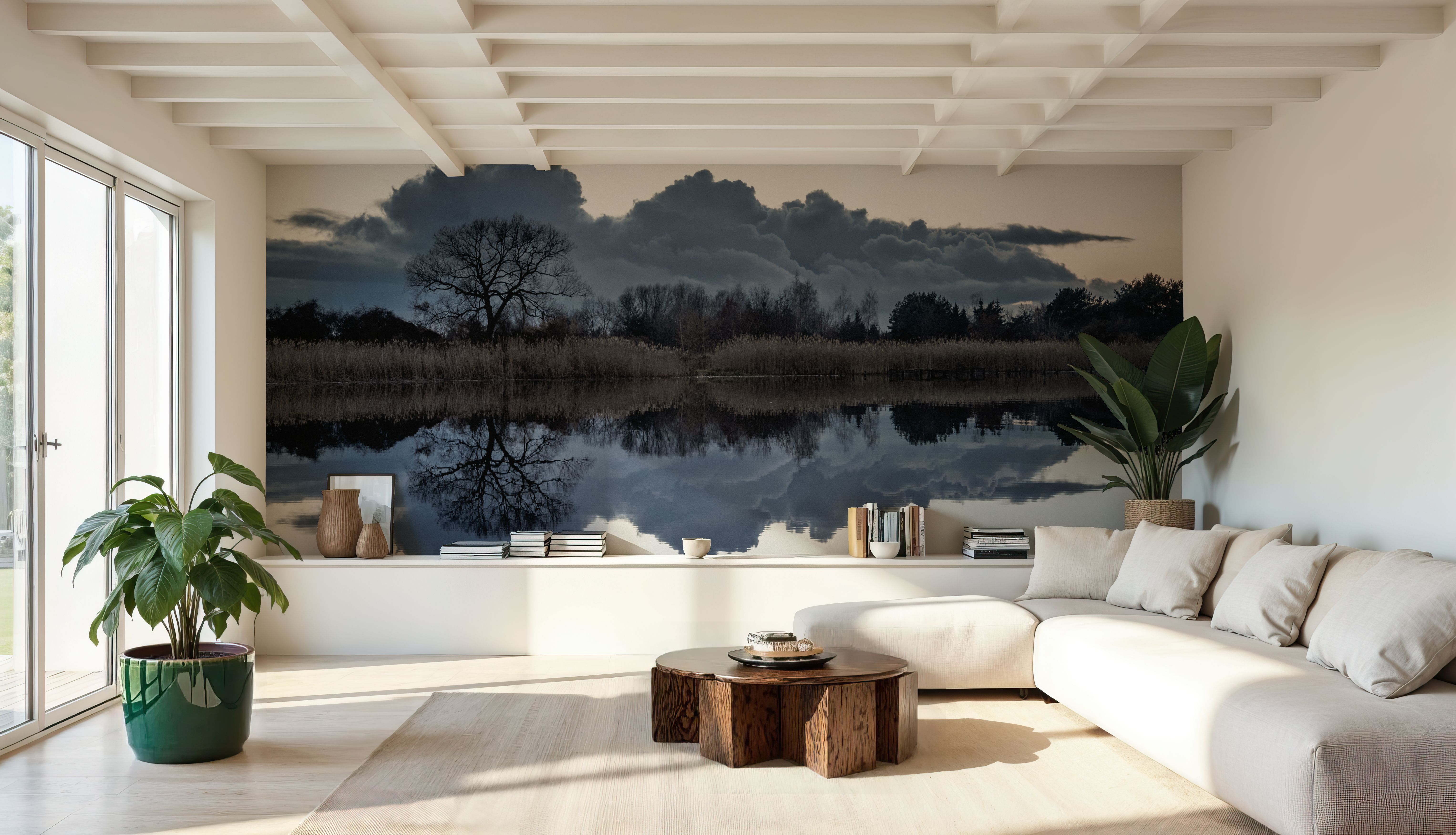 Clouds In Water