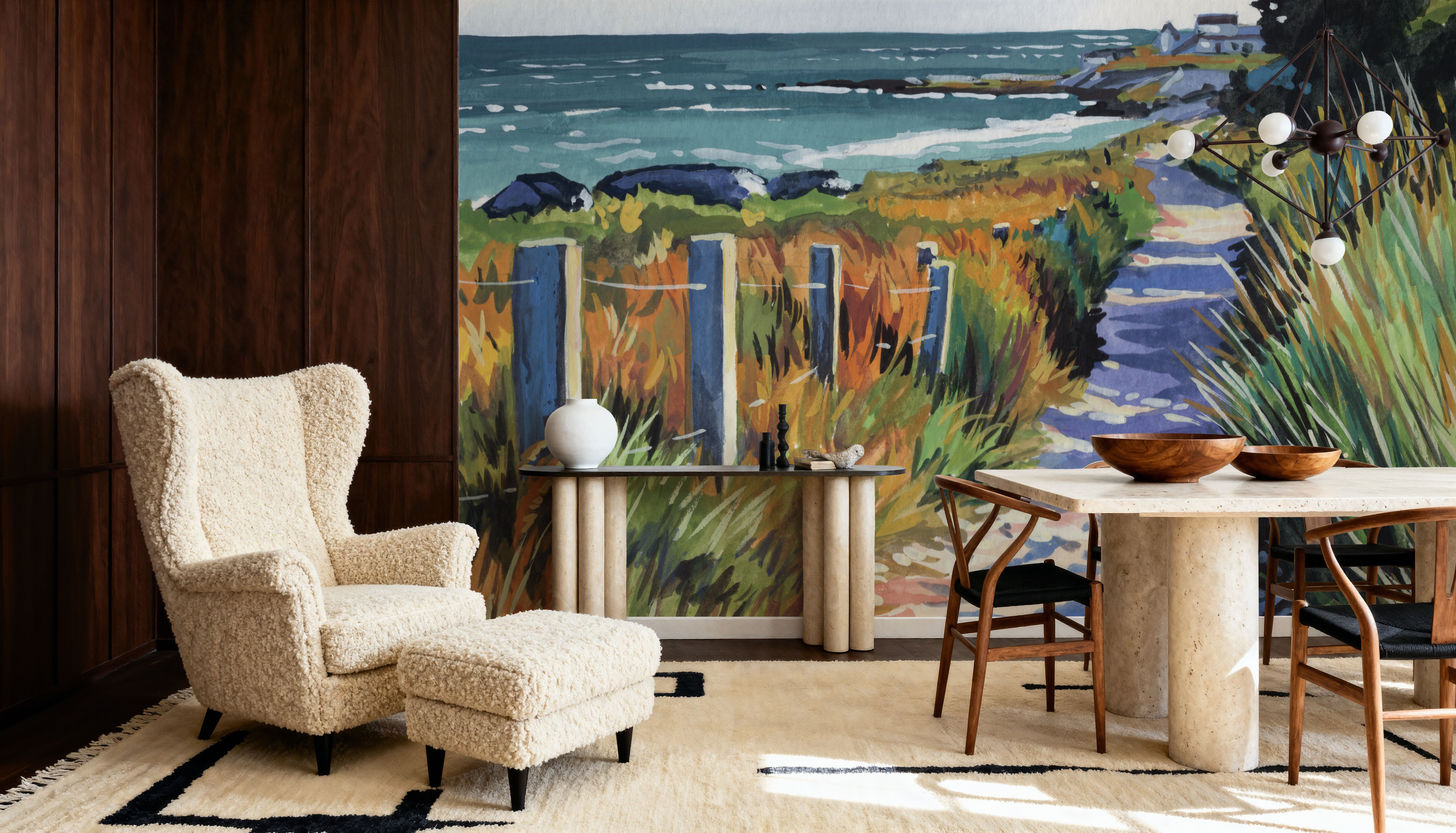 Fresh Ocean Air, Papier peint