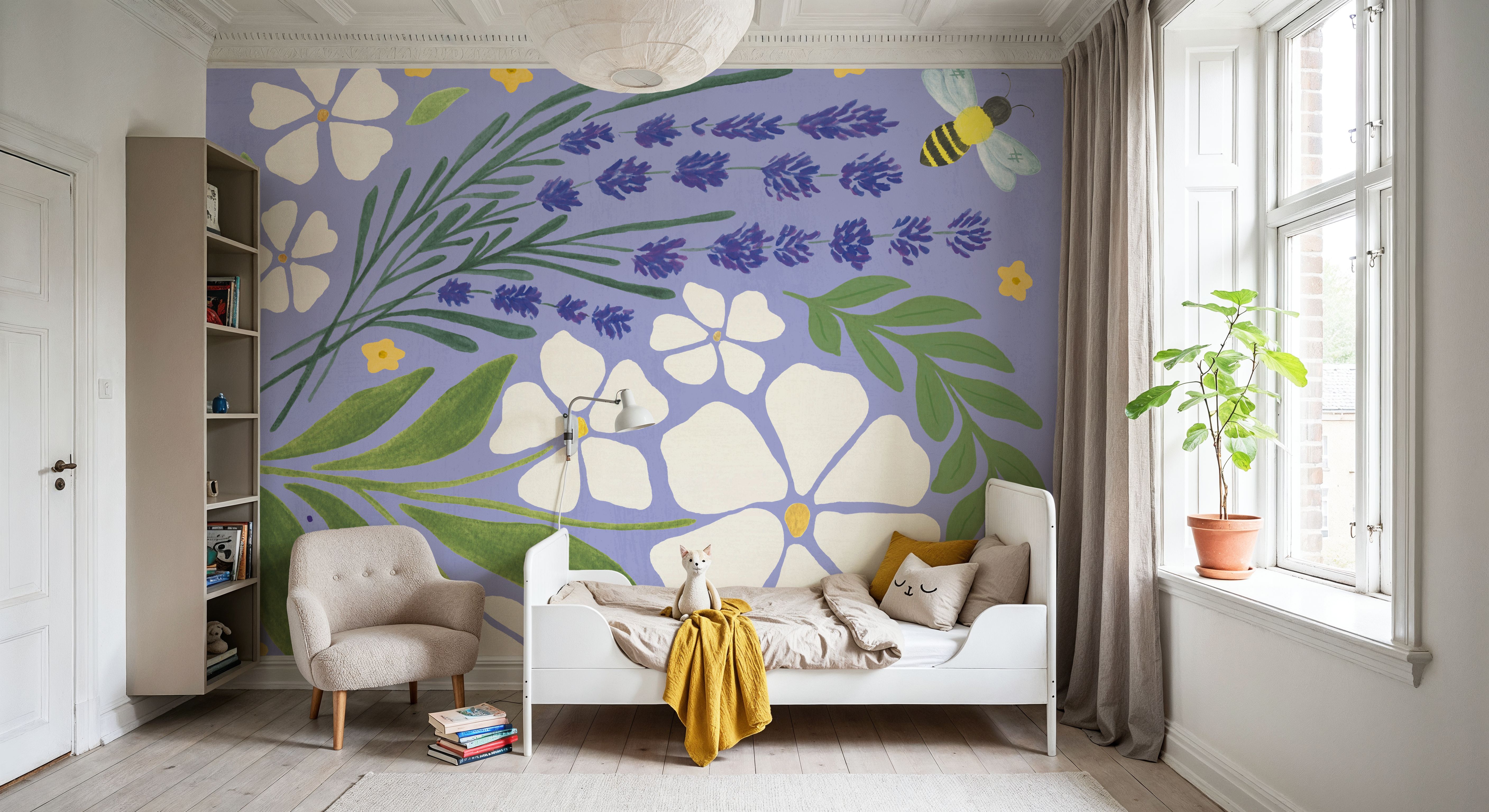 Lavender Garden III Purple