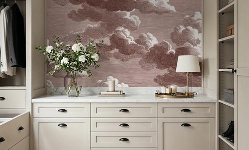 Intaglio Clouds, Chocolate