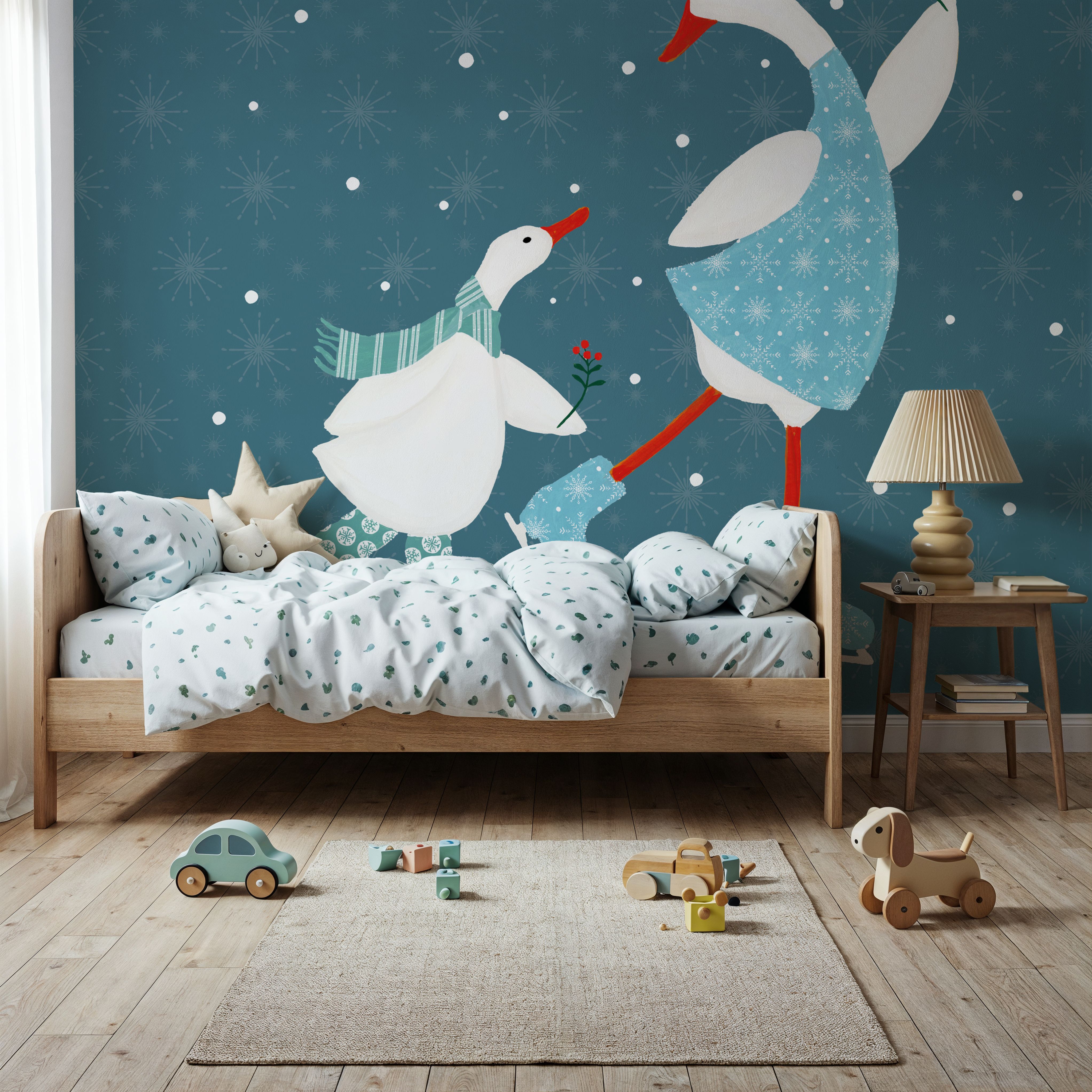 Ducks in the Snow VIII