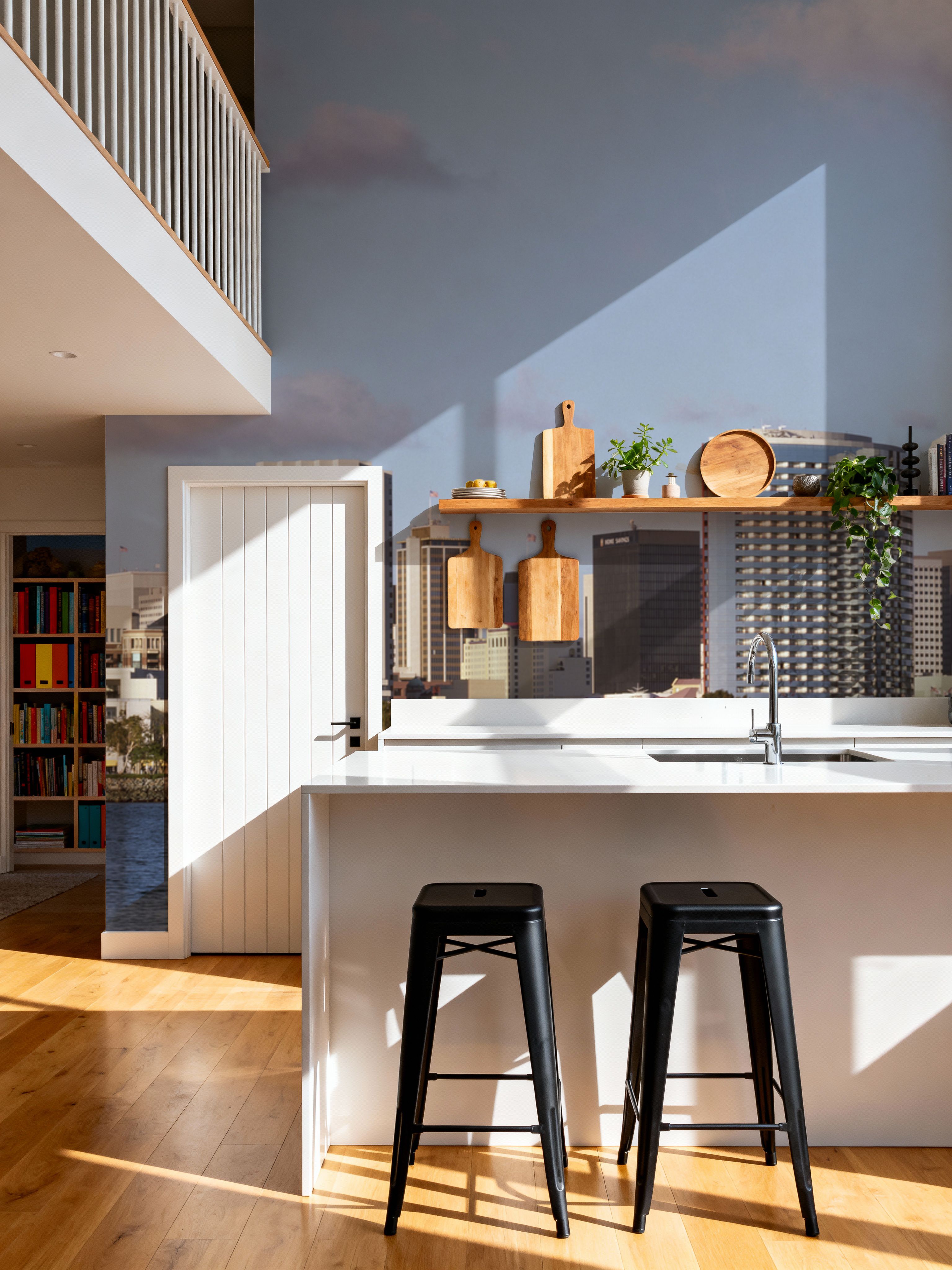 Boston Harbor Twilight Panorama II