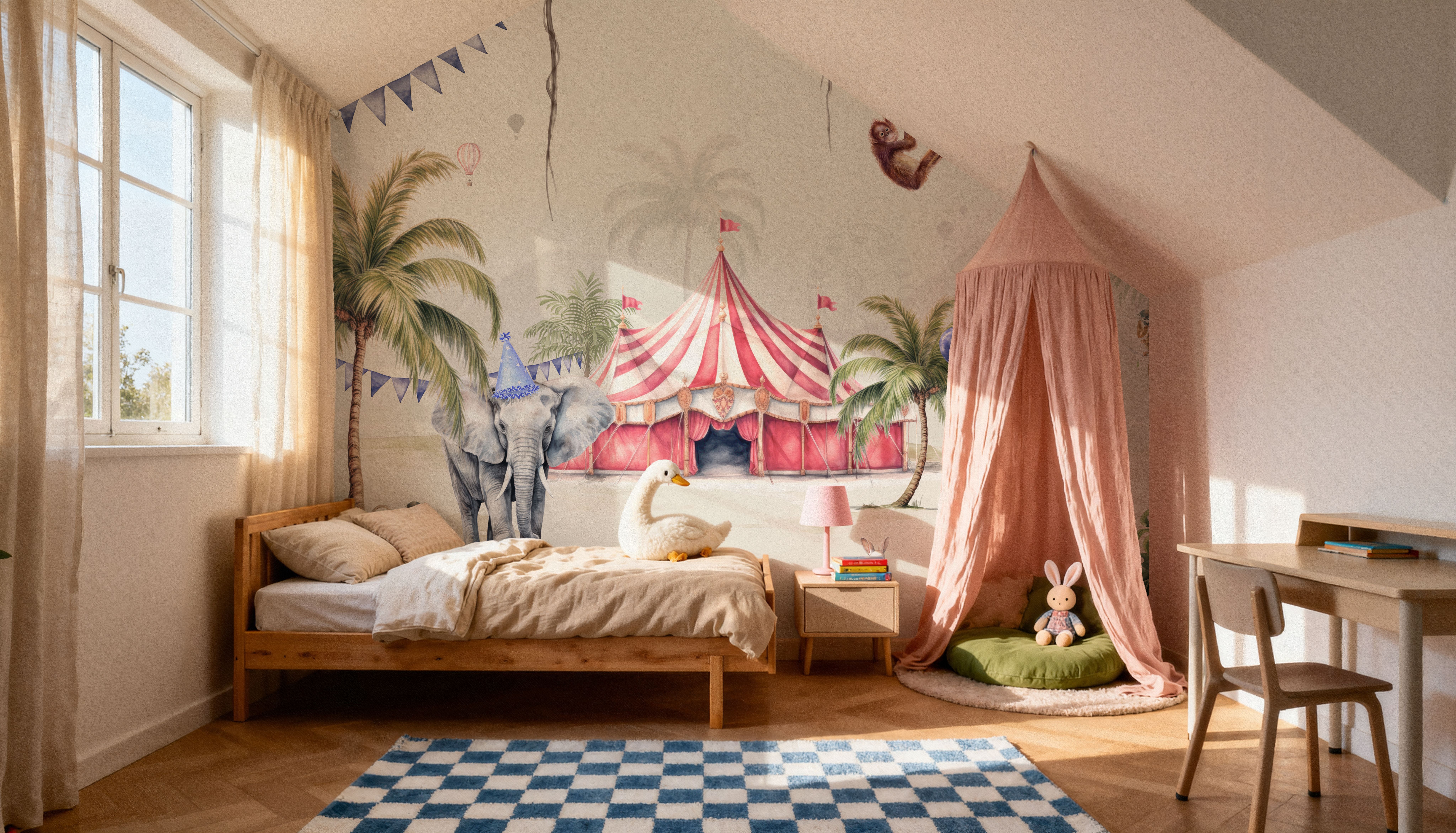 Playful Parade, Behang