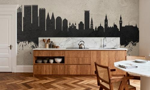 The Hauge Netherlands Skyline Concrete