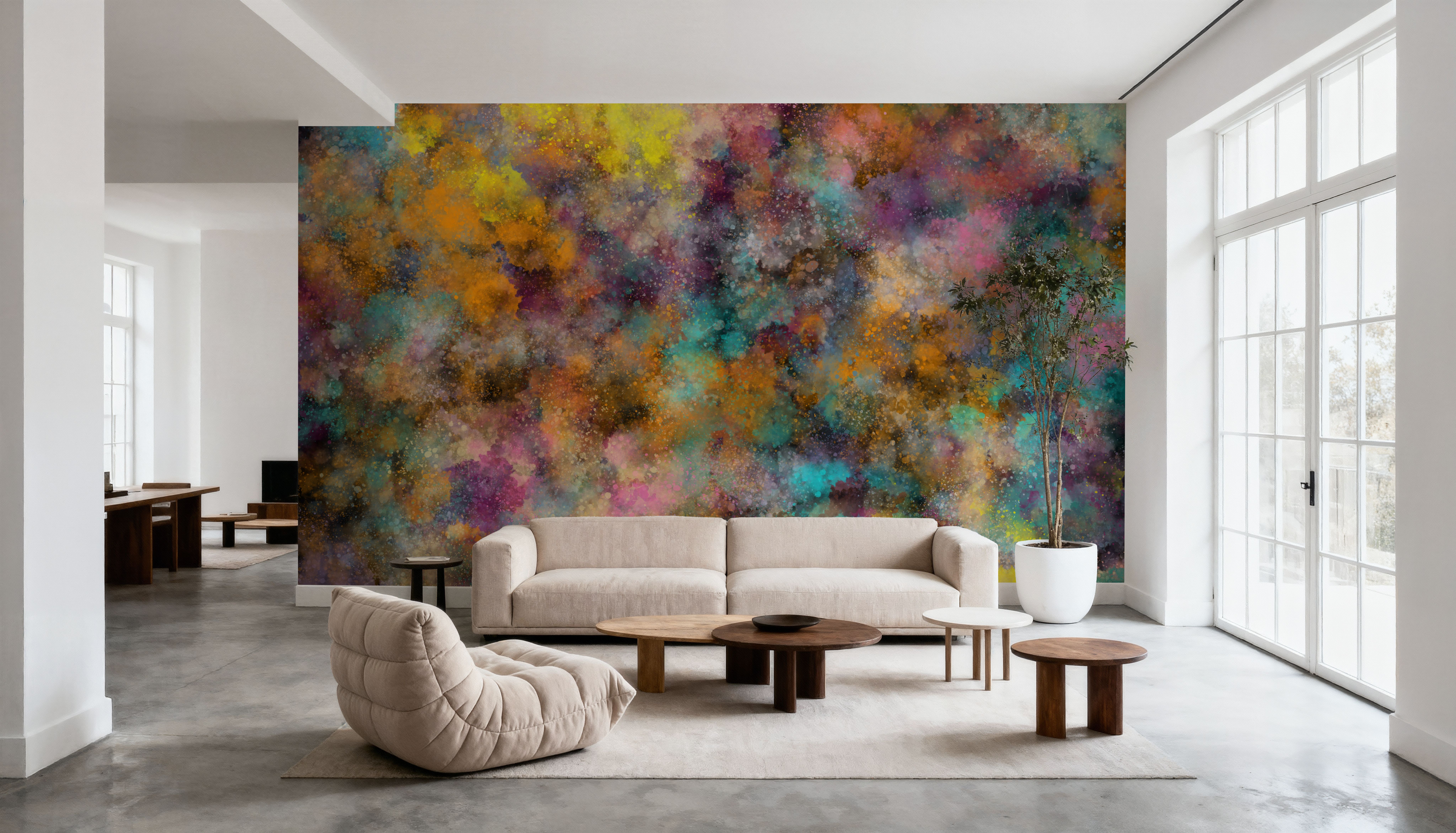 Nebula Heart, Papier peint