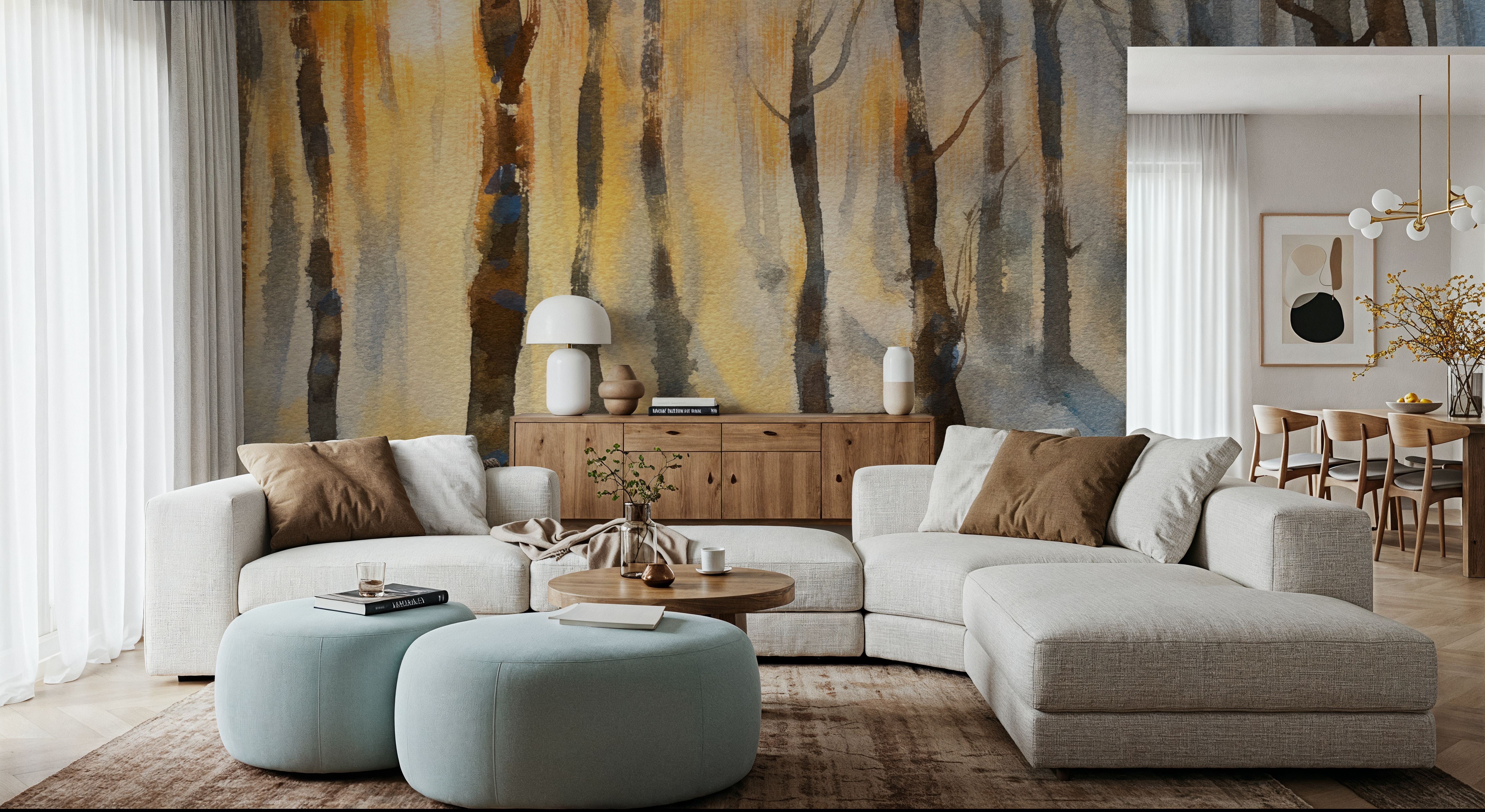 Winterlight Woods, Wallpaper